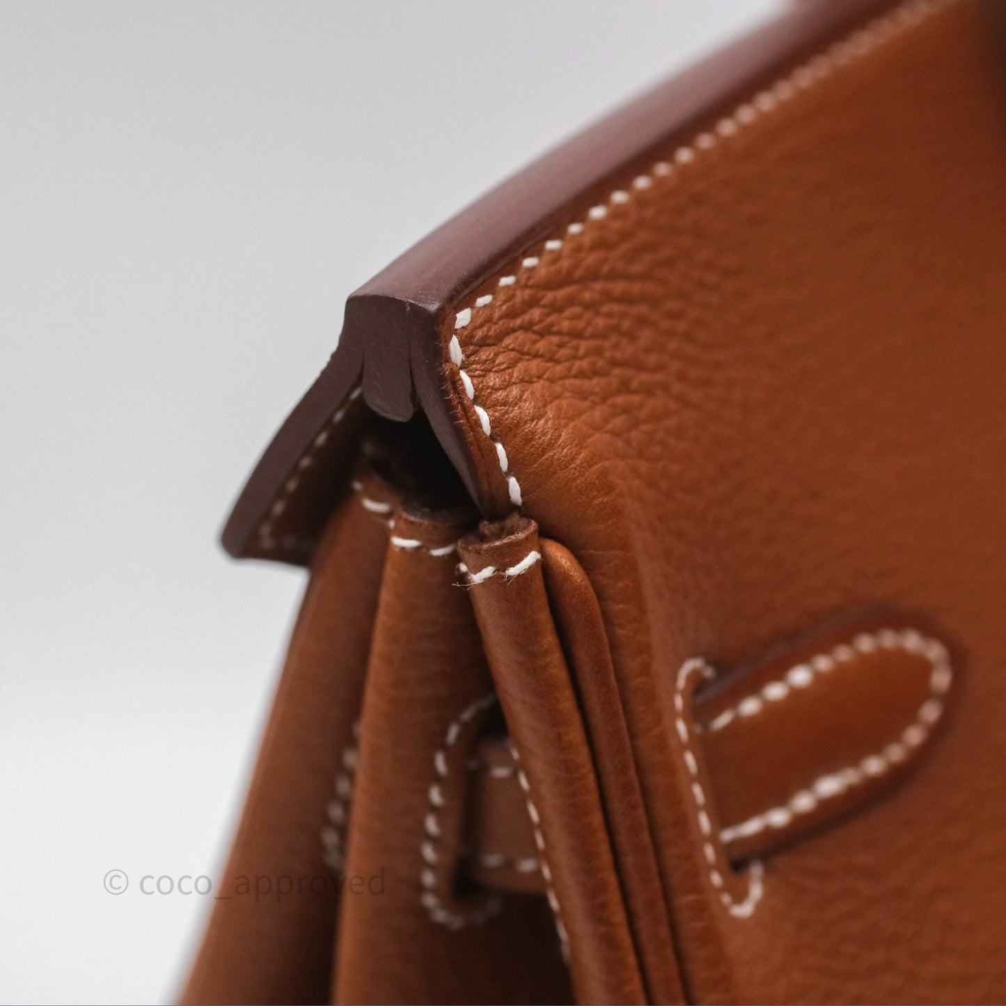 Hermès Birkin 25 Retourne Fauve 34 Barenia Gold Hardware