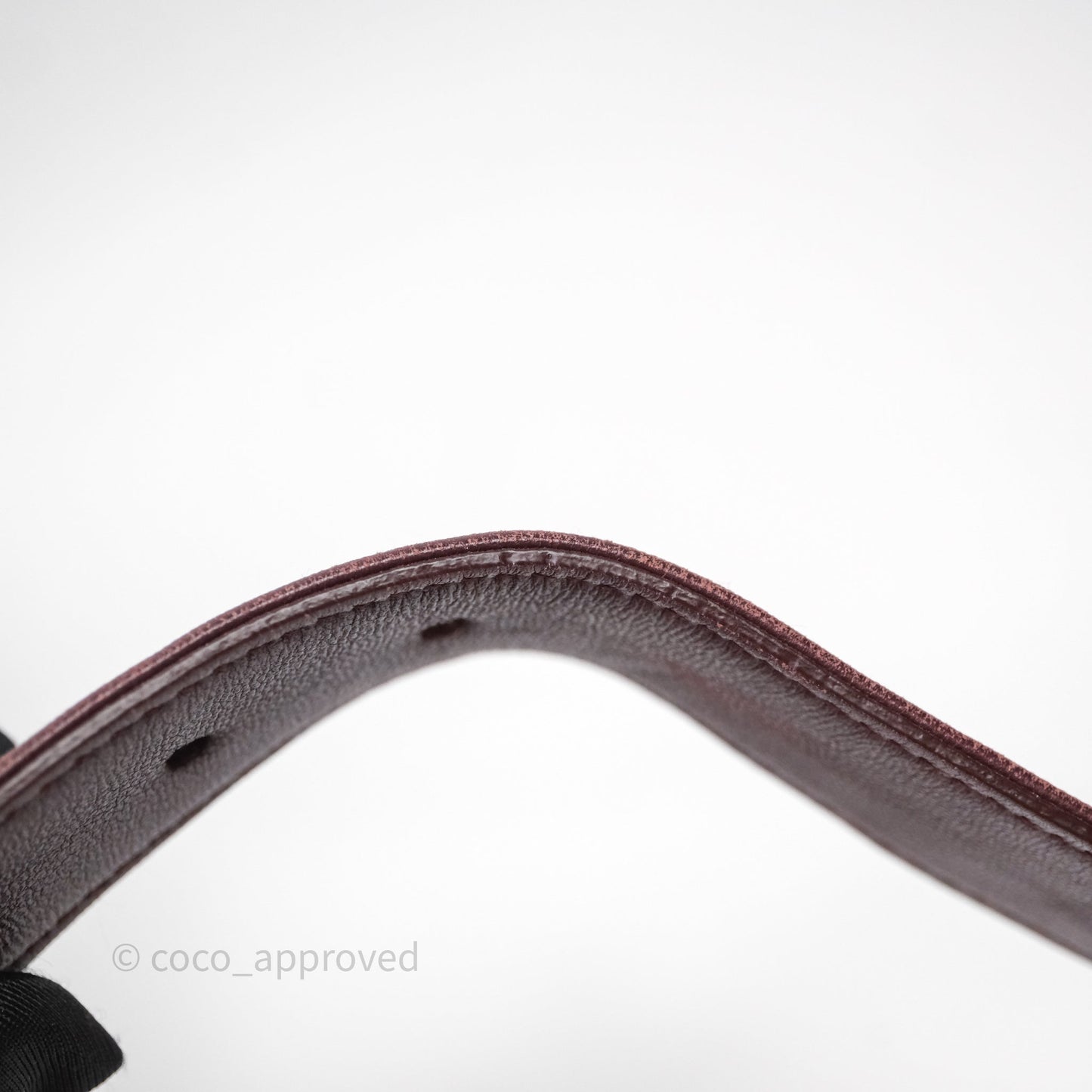 Miu Miu Bumbag Burgundy/Pink Gold Hardware