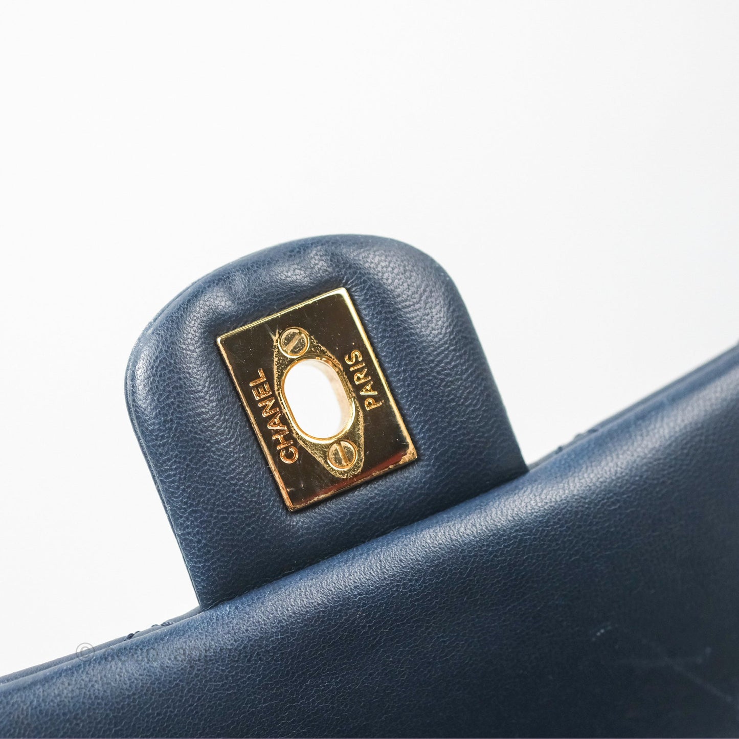 Chanel Mini Navy Calfskin Urban Spirit Backpack ⁣⁣⁣⁣⁣⁣⁣⁣⁣⁣⁣⁣⁣⁣Gold Hardware