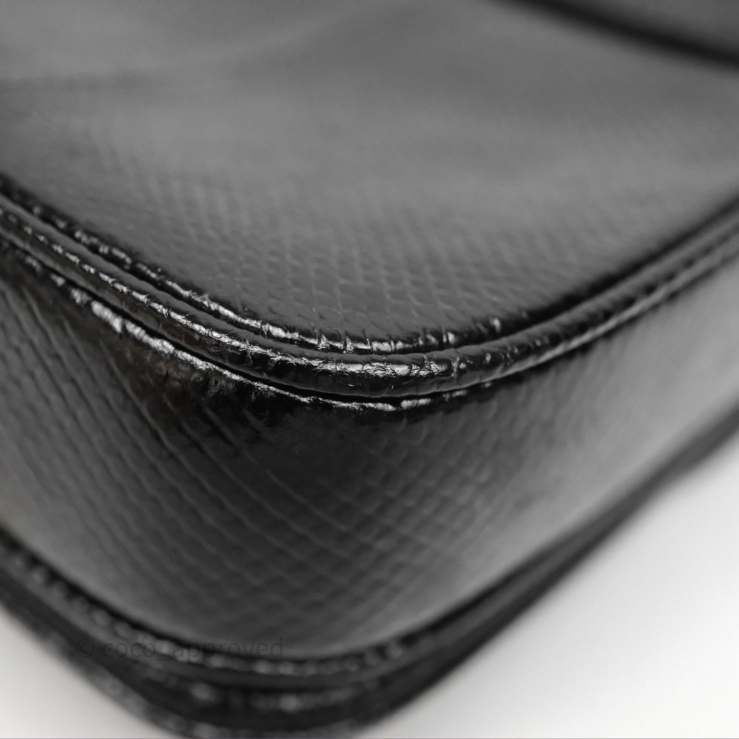 Celine Lizard Small Pampille C Bag Black Gold Hardware