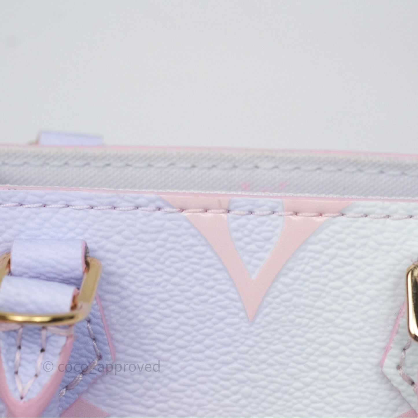 Louis Vuitton Petit Sac Plat Bag Sunrise Pastel