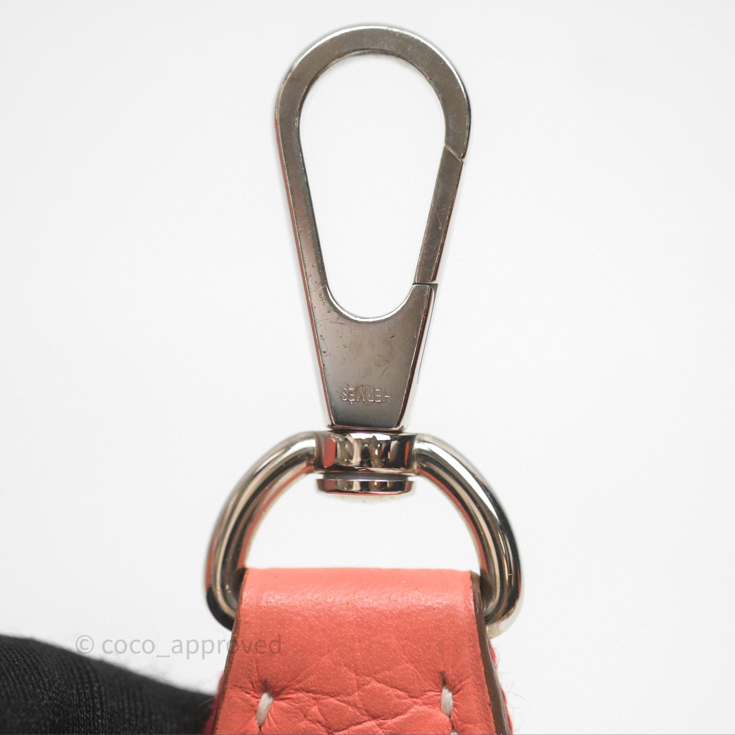 Hermès Mini Evelyne 16 Crevette L5 Clemence Palladium Hardware