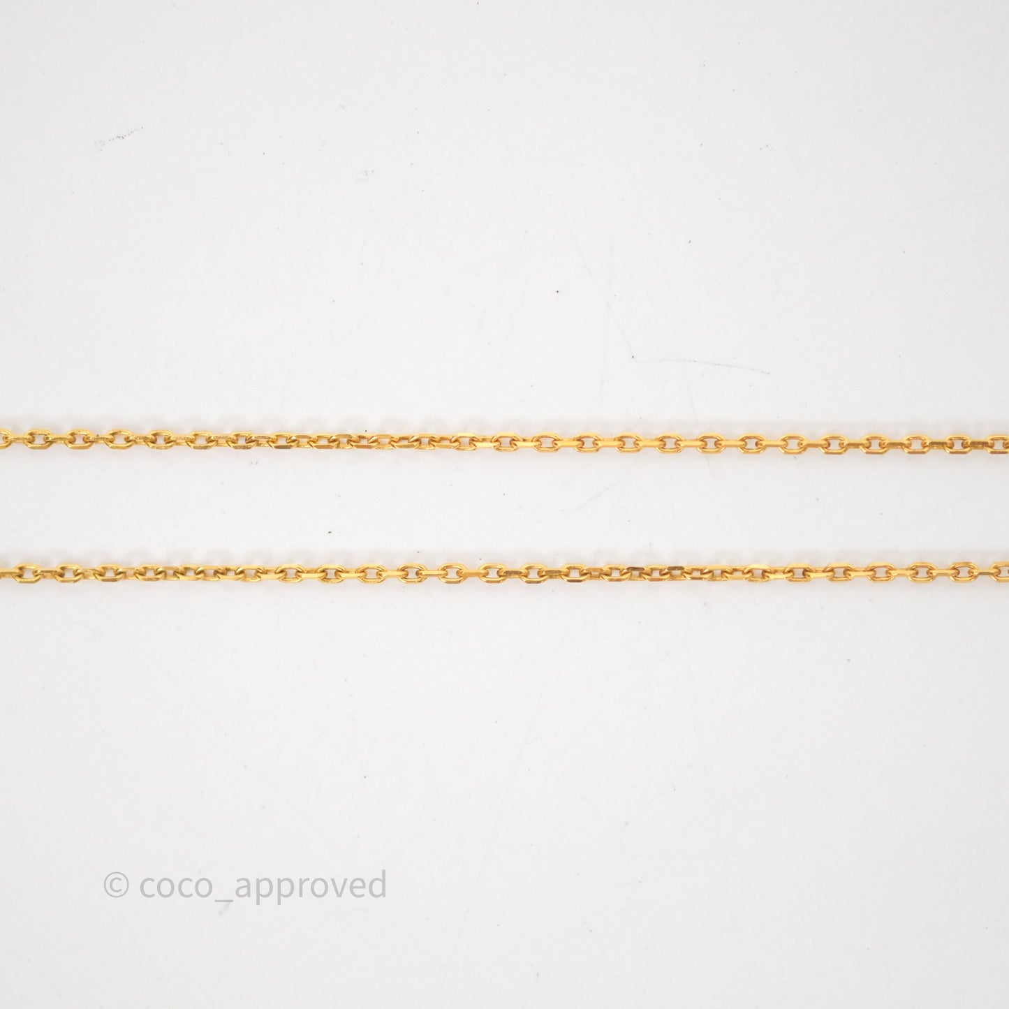 Hermès Mini Pop H Blanc 01 Pendant Necklace Gold Hardware