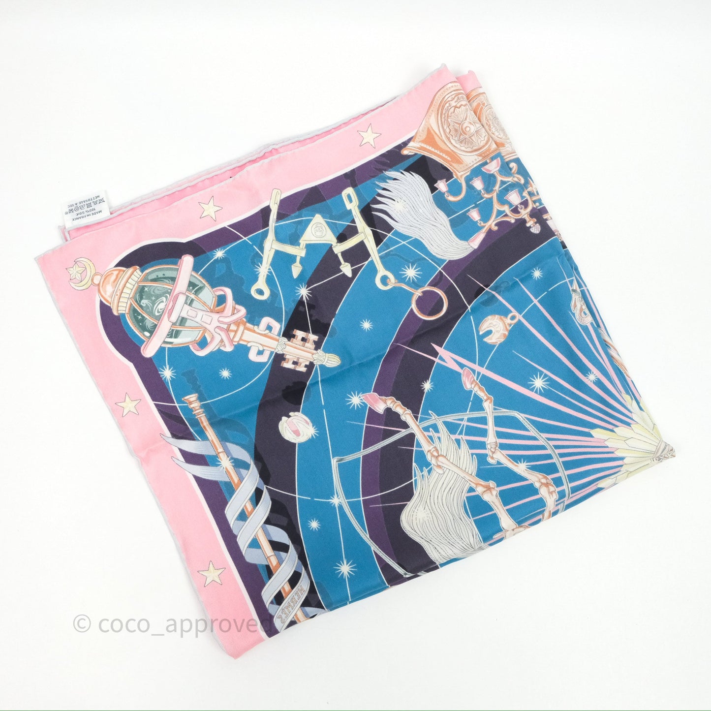 Hermès Chorus Stellarum Silk Scarf 70