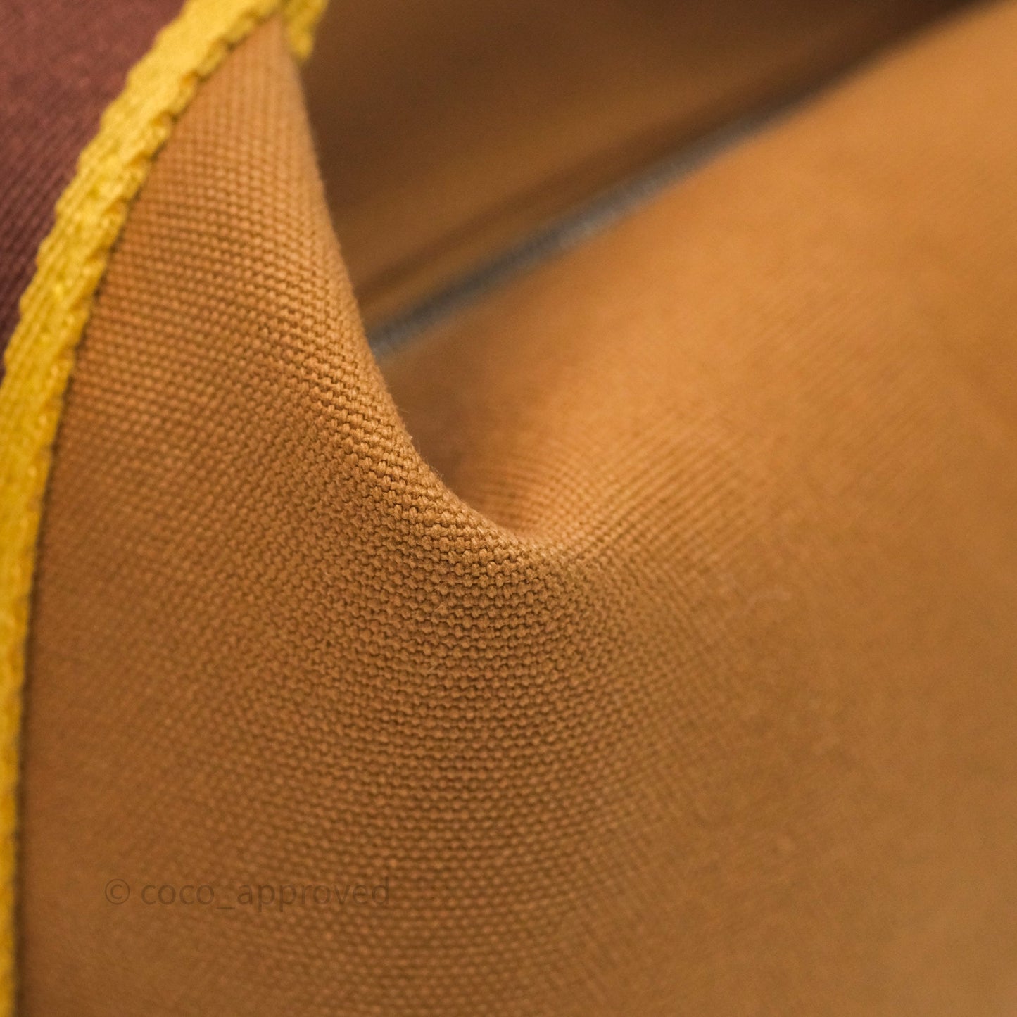 Hermès Small Bride-A-Brac Ocre Canvas