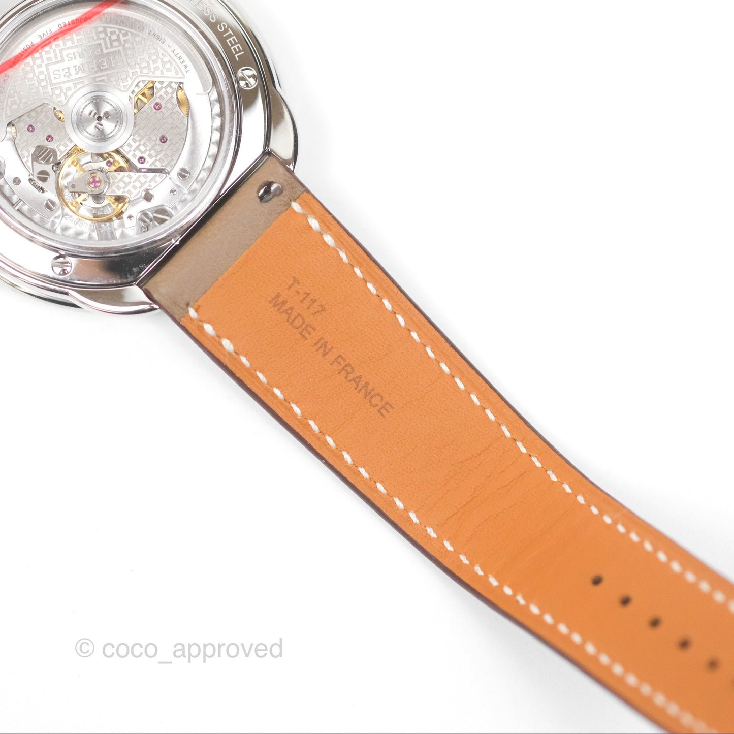 Hermès Montre Arceau Watch 40mm Etoupe Palladium Hardware