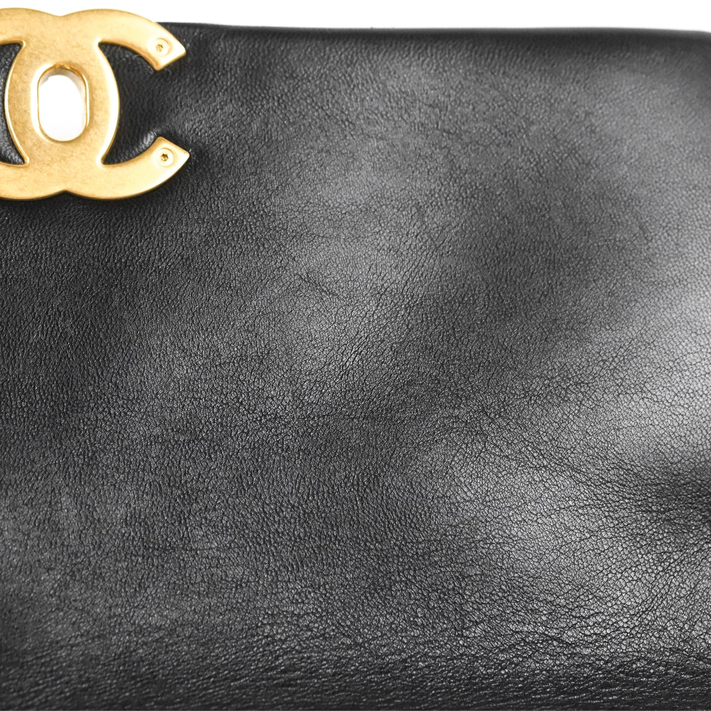 Chanel 19 Medium Black Goatskin Mixed Hardware