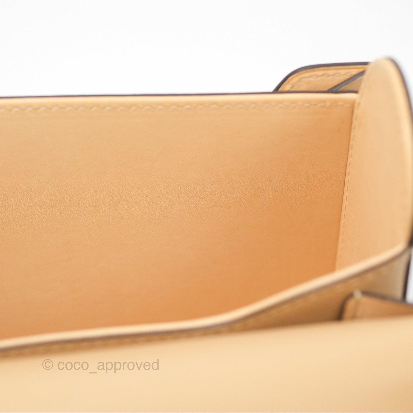 Delvaux Lingot Bag Latte Olen Calfskin
