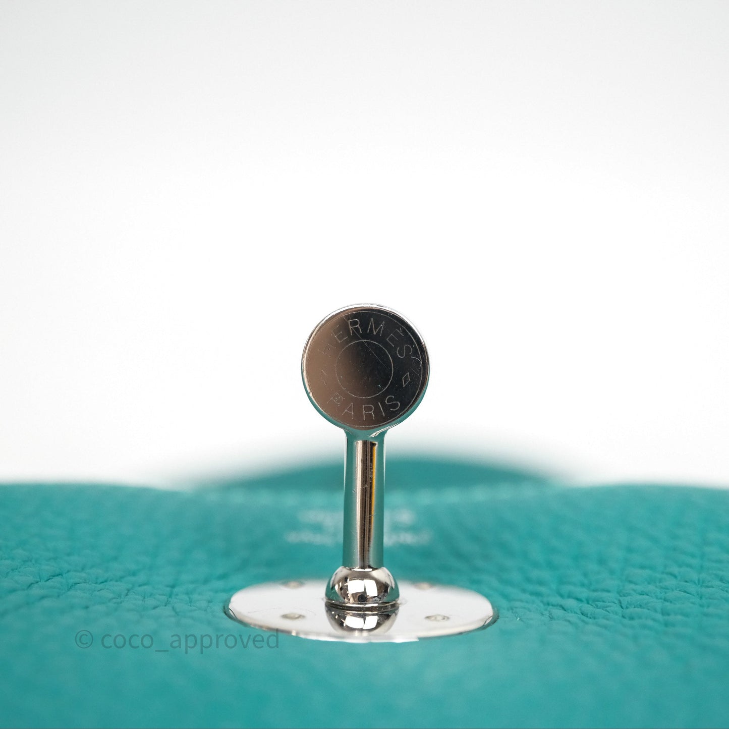 Hermès Lindy 26 Vert Verone U1 Clemence Palladium Hardware