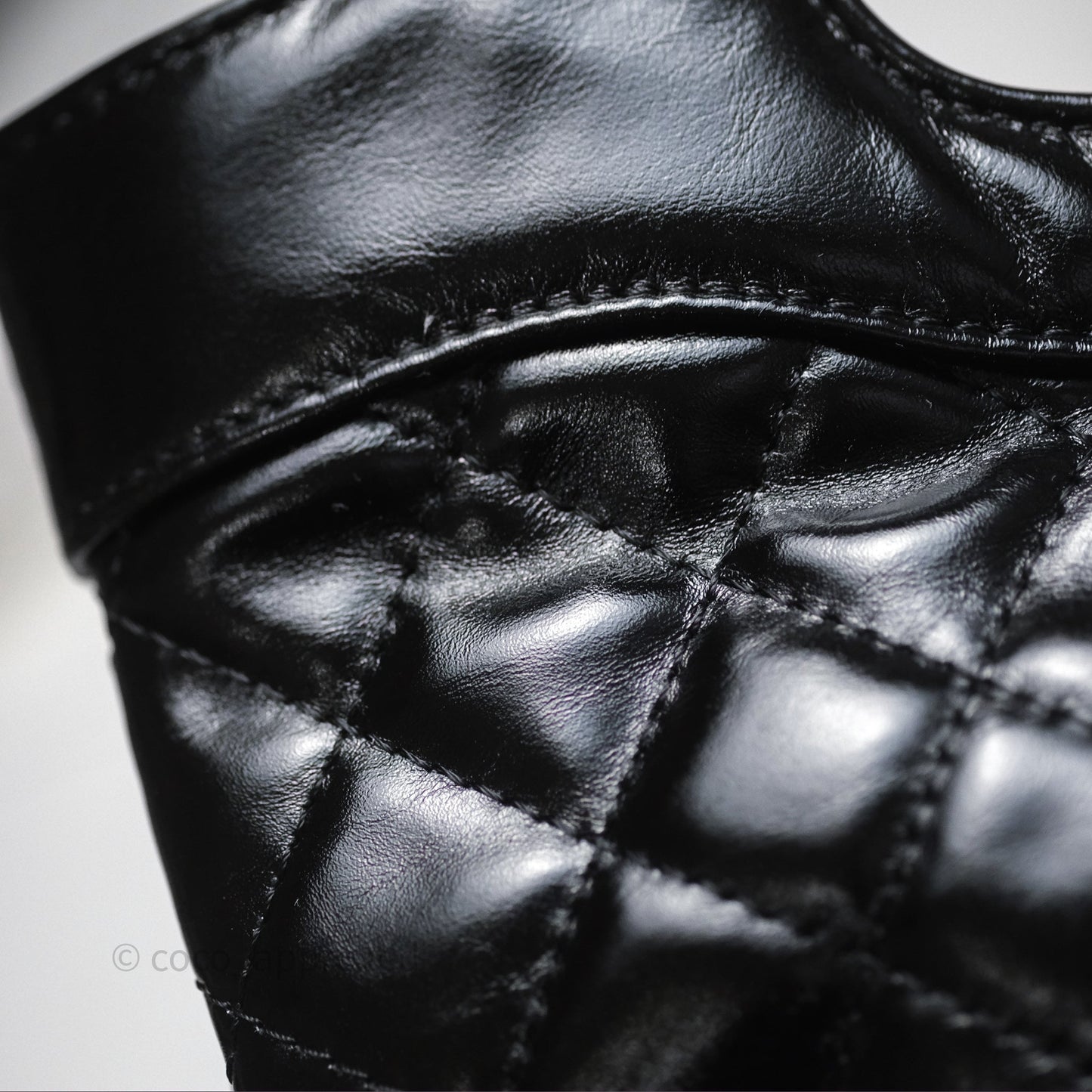 Chanel 31 Mini Black Shiny Lambskin Gold Hardware