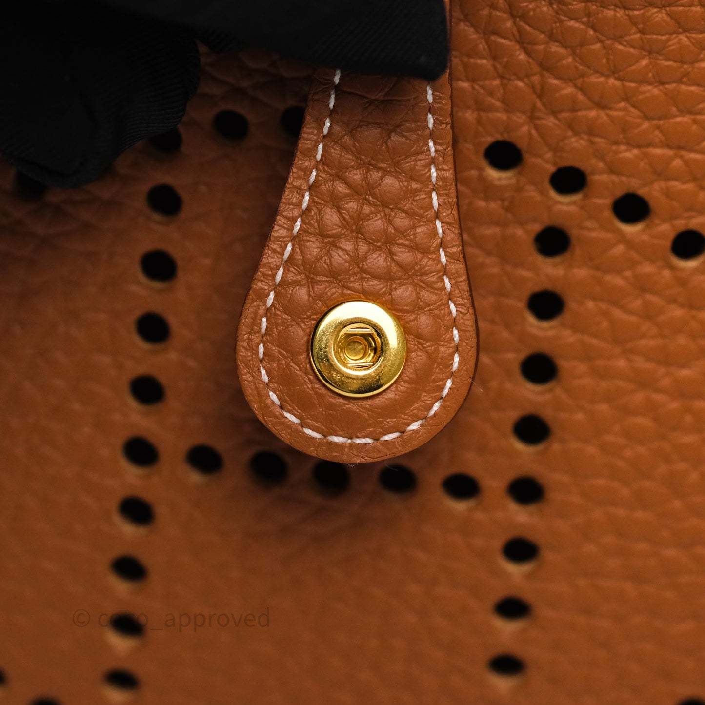 Hermès Mini Evelyne 16 Amazone Gold 37 Clemence Gold Hardware