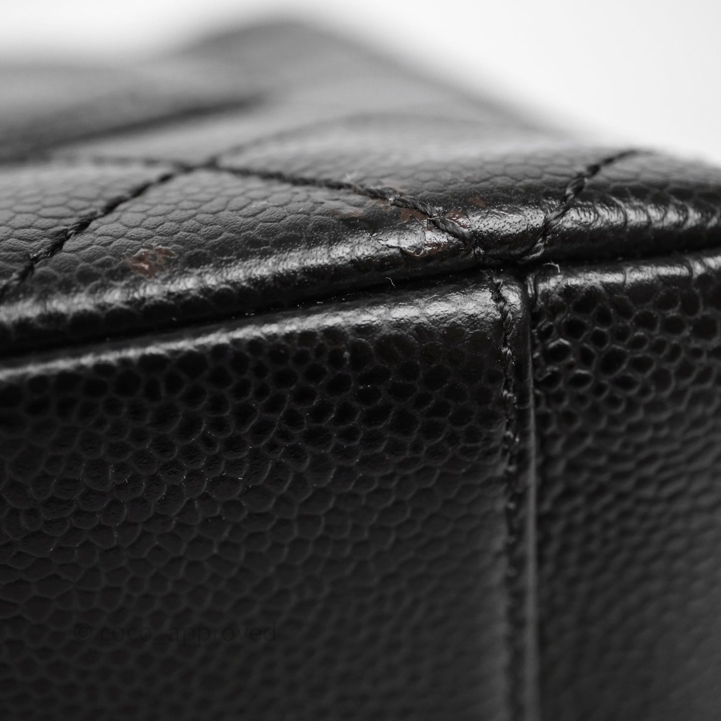 Chanel GST Black Caviar Gold Hardware