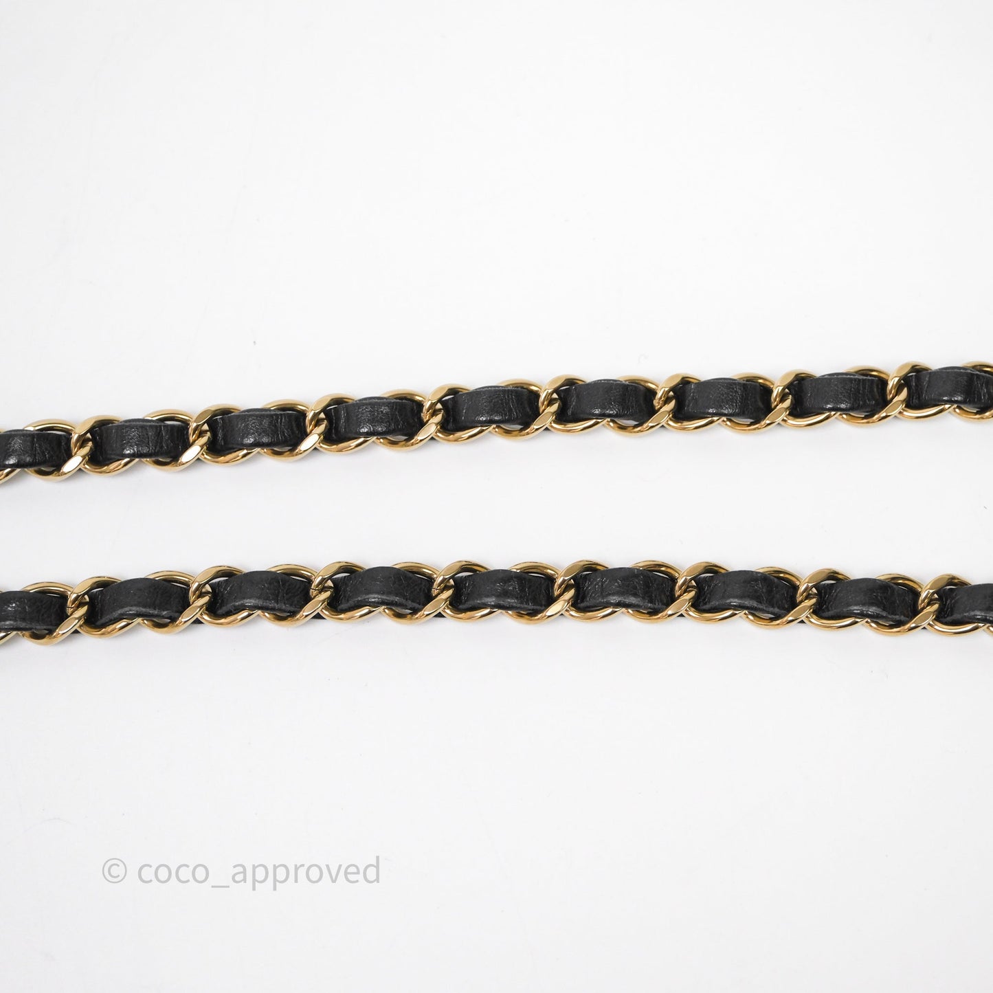 Chanel Mini Square Quilted Black Lambskin Gold Hardware