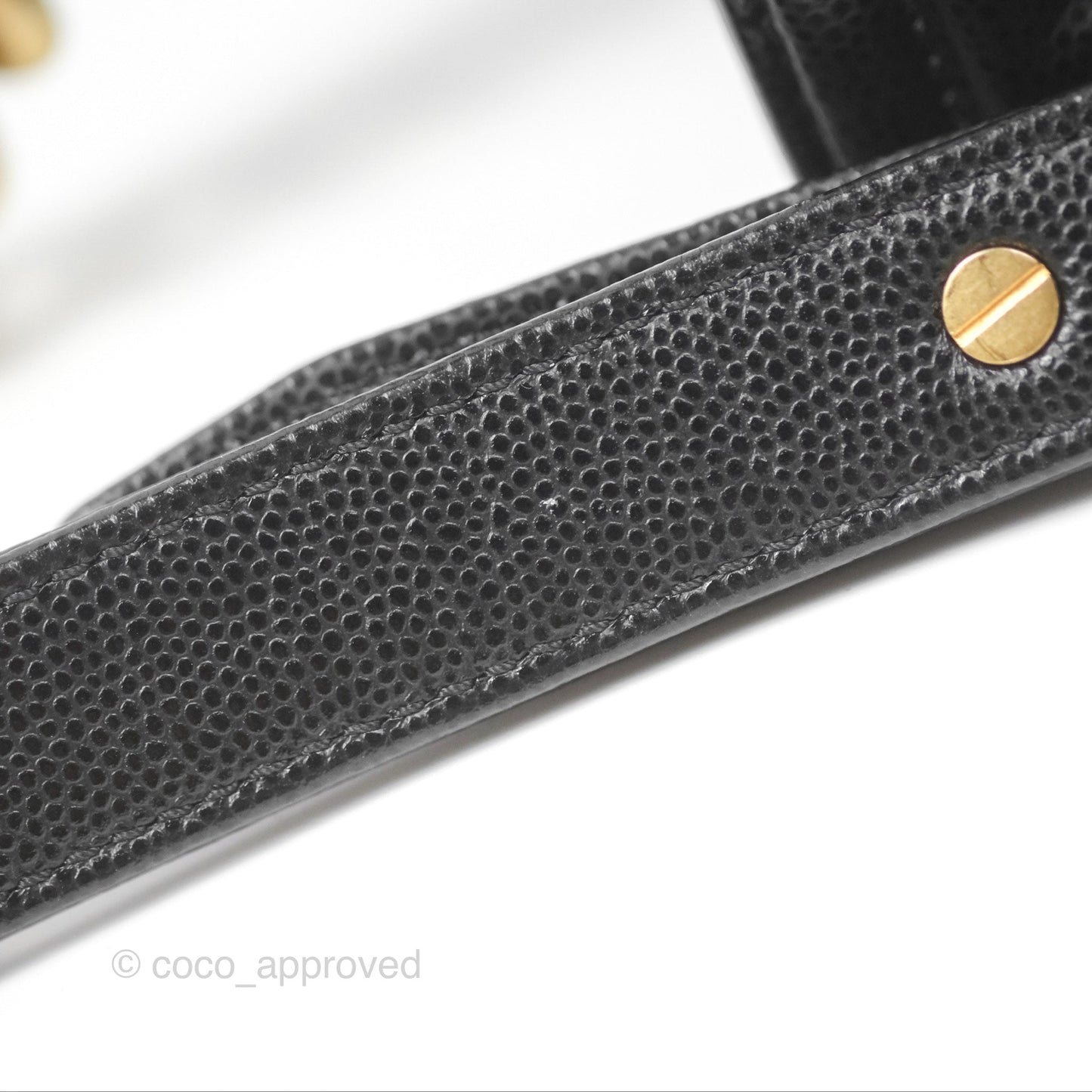Chanel Quilted Medium Boy Black Caviar Aged Gold Hardware