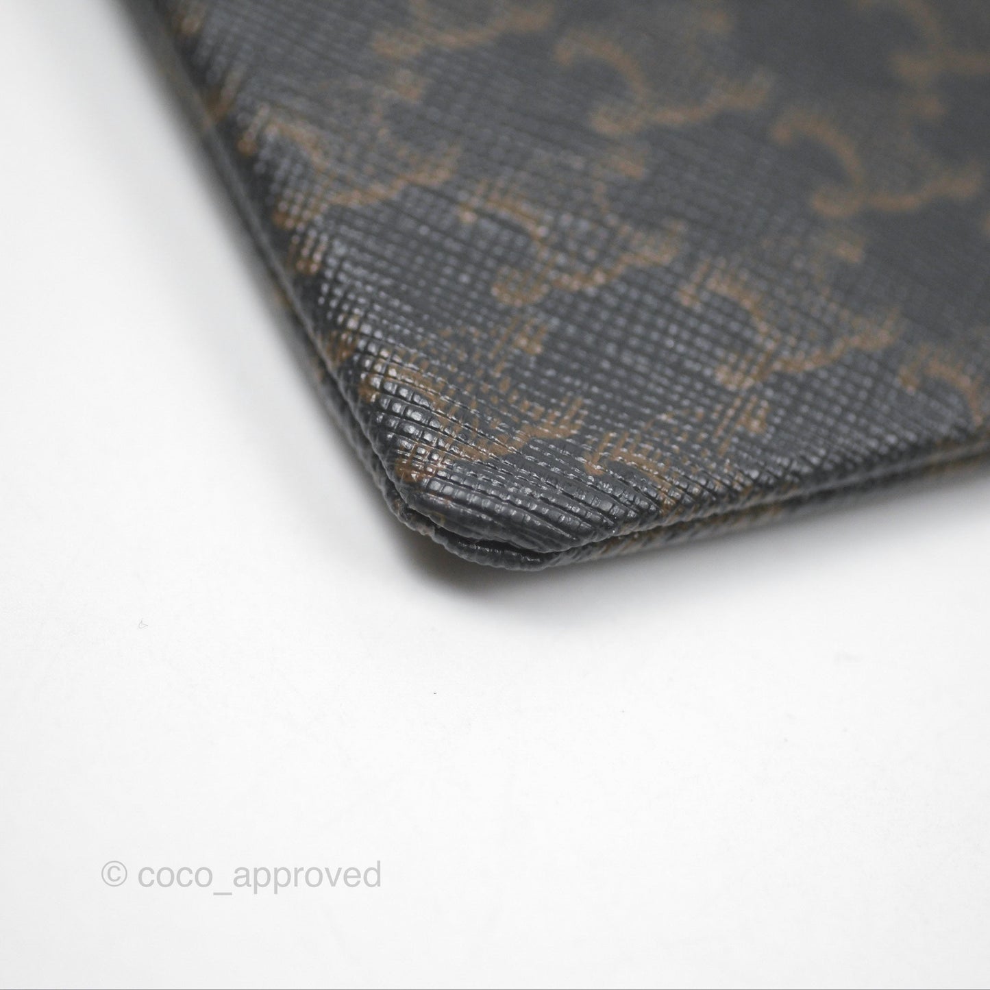 Celine Coin & Card Pouch Triomphe Canvas