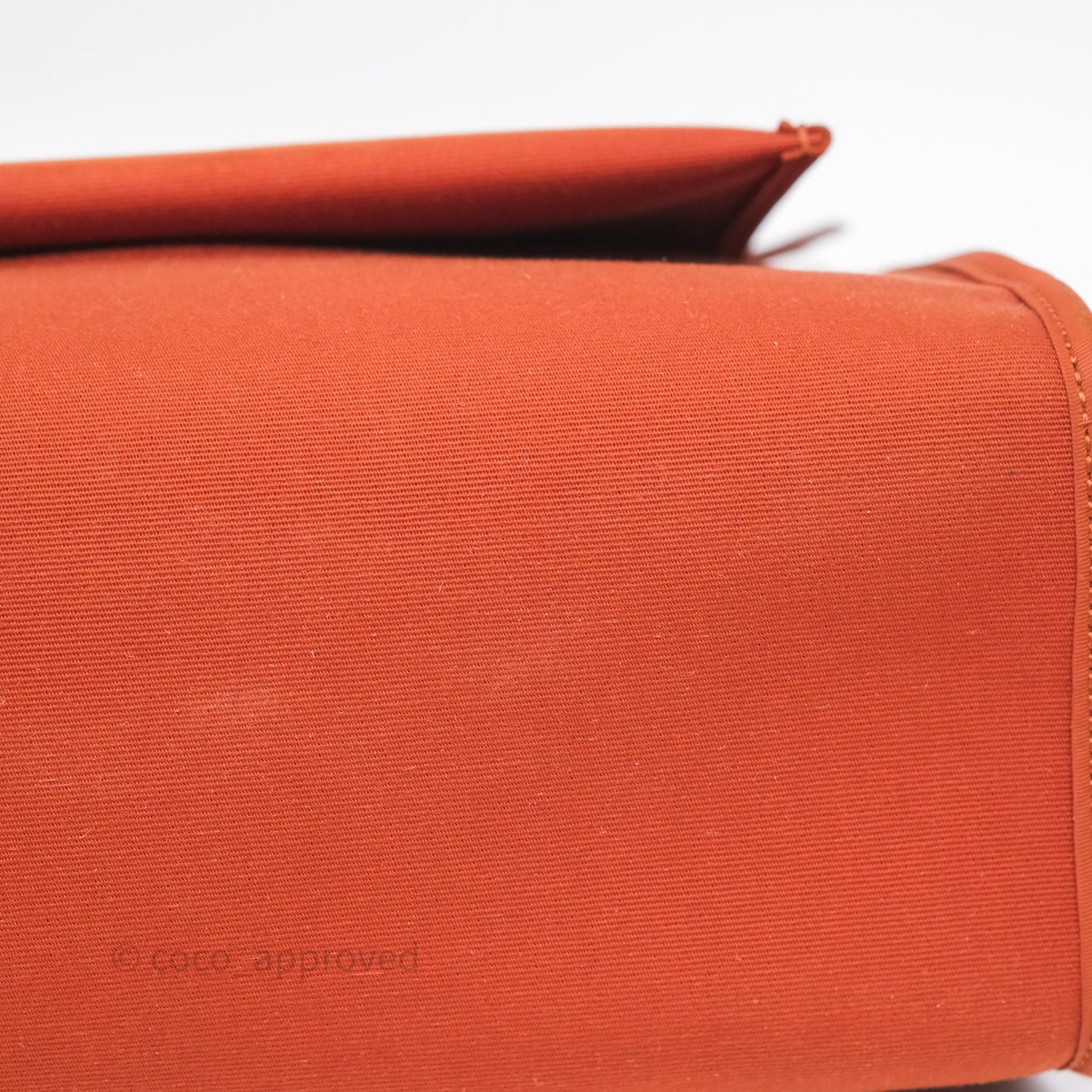 Hermès Herbag Zip 31 Cuivre Canvas Palladium Hardware