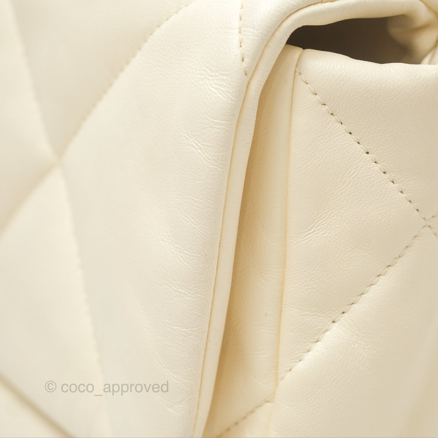 Chanel 19 Small Ivory Cream Mixed Hardware