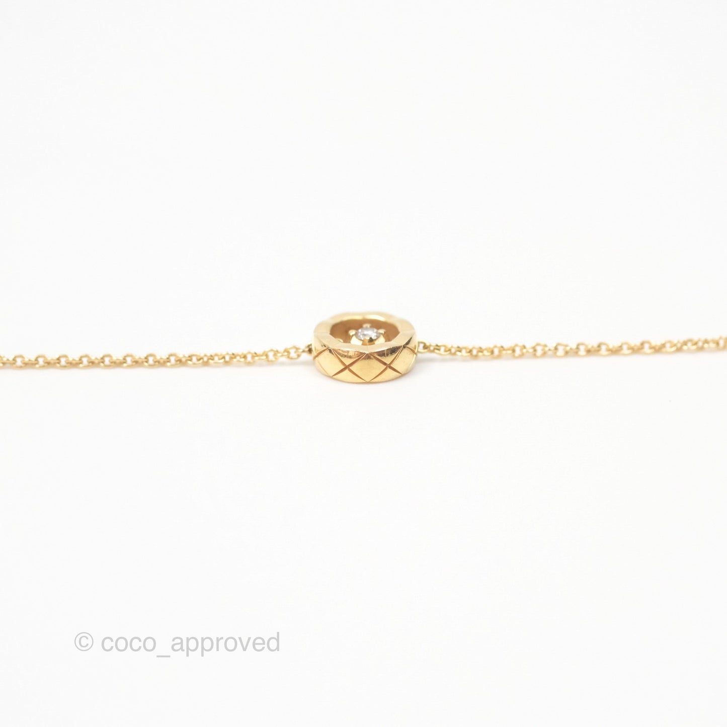 Chanel Coco Bracelet Diamond 18K Yellow Gold