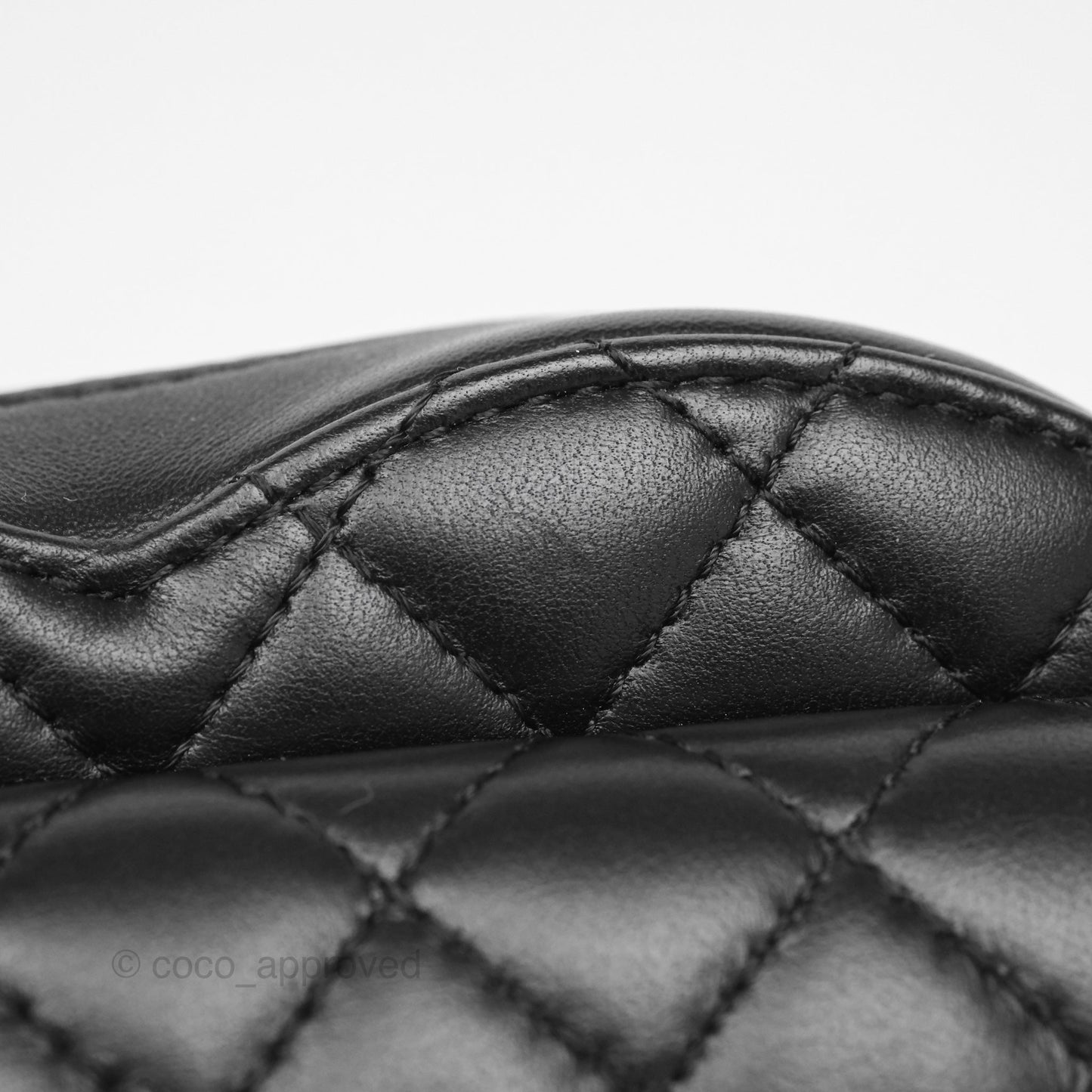 Chanel Large Heart Bag Black Lambskin Gold Hardware 22S