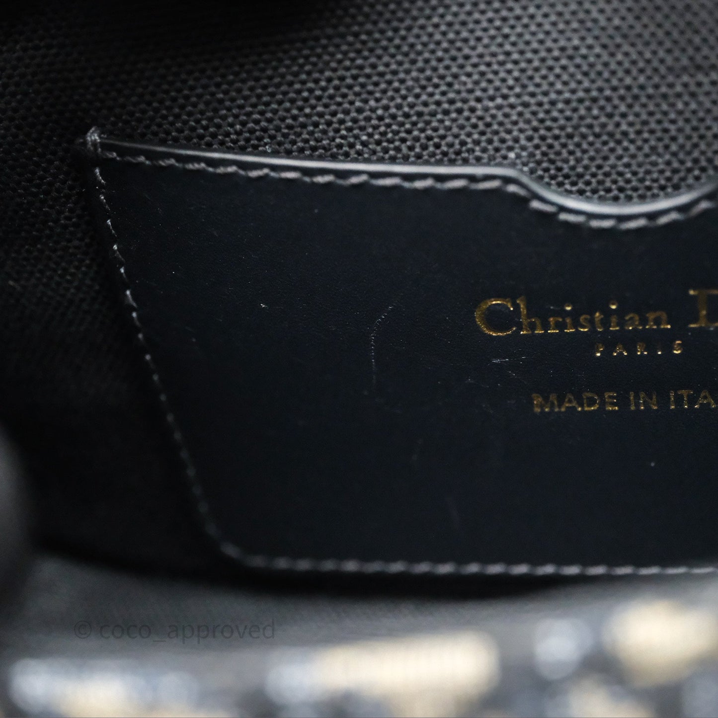 Christian Dior Bobby East-West Bag Blue Oblique Jacquard Canvas