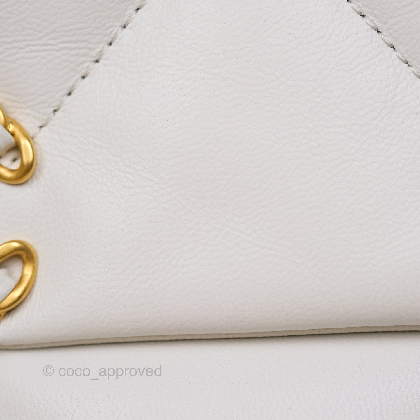 Chanel 19 Small White Mixed Hardware