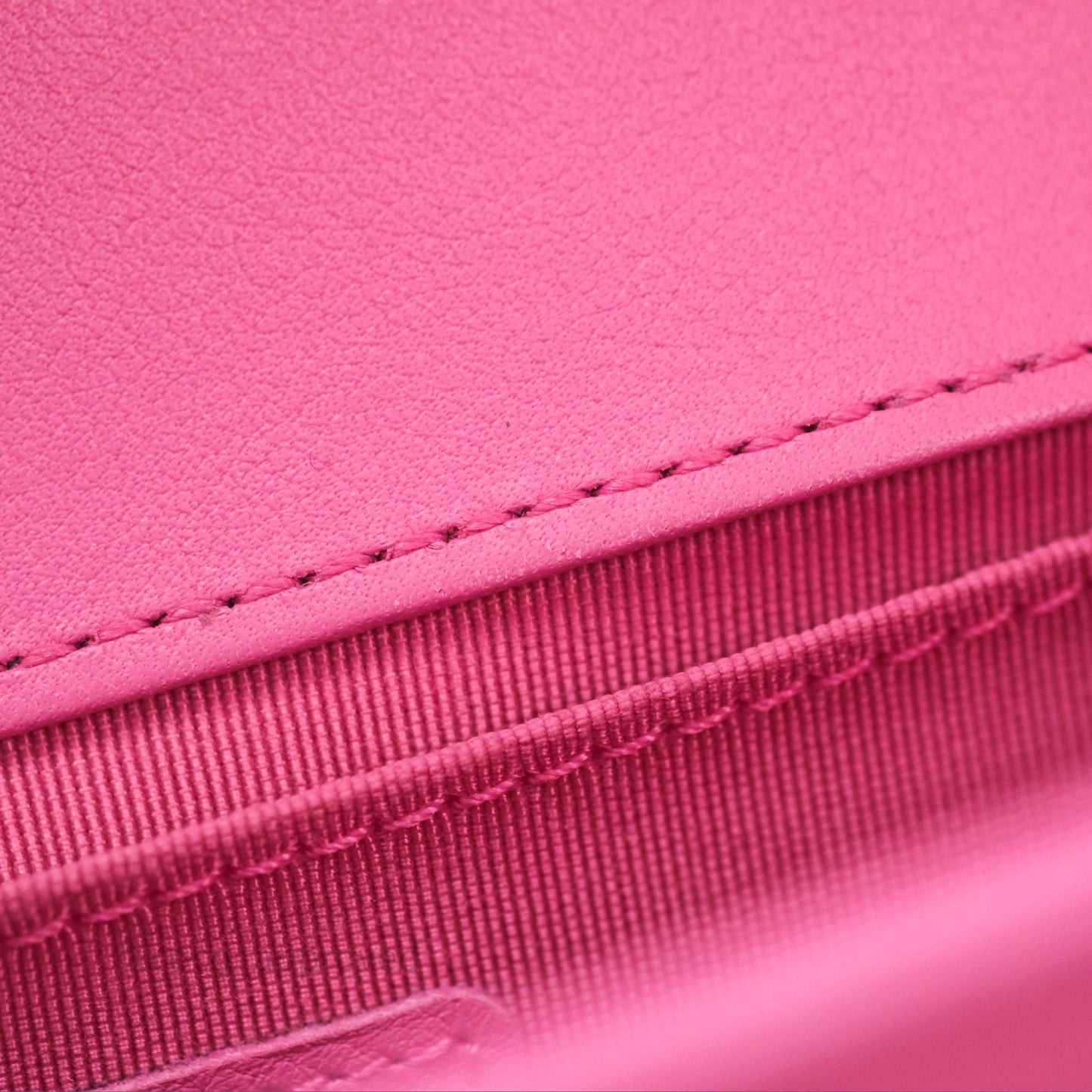 Chanel Small Boy Pink Calfskin Aged Gold Hardware