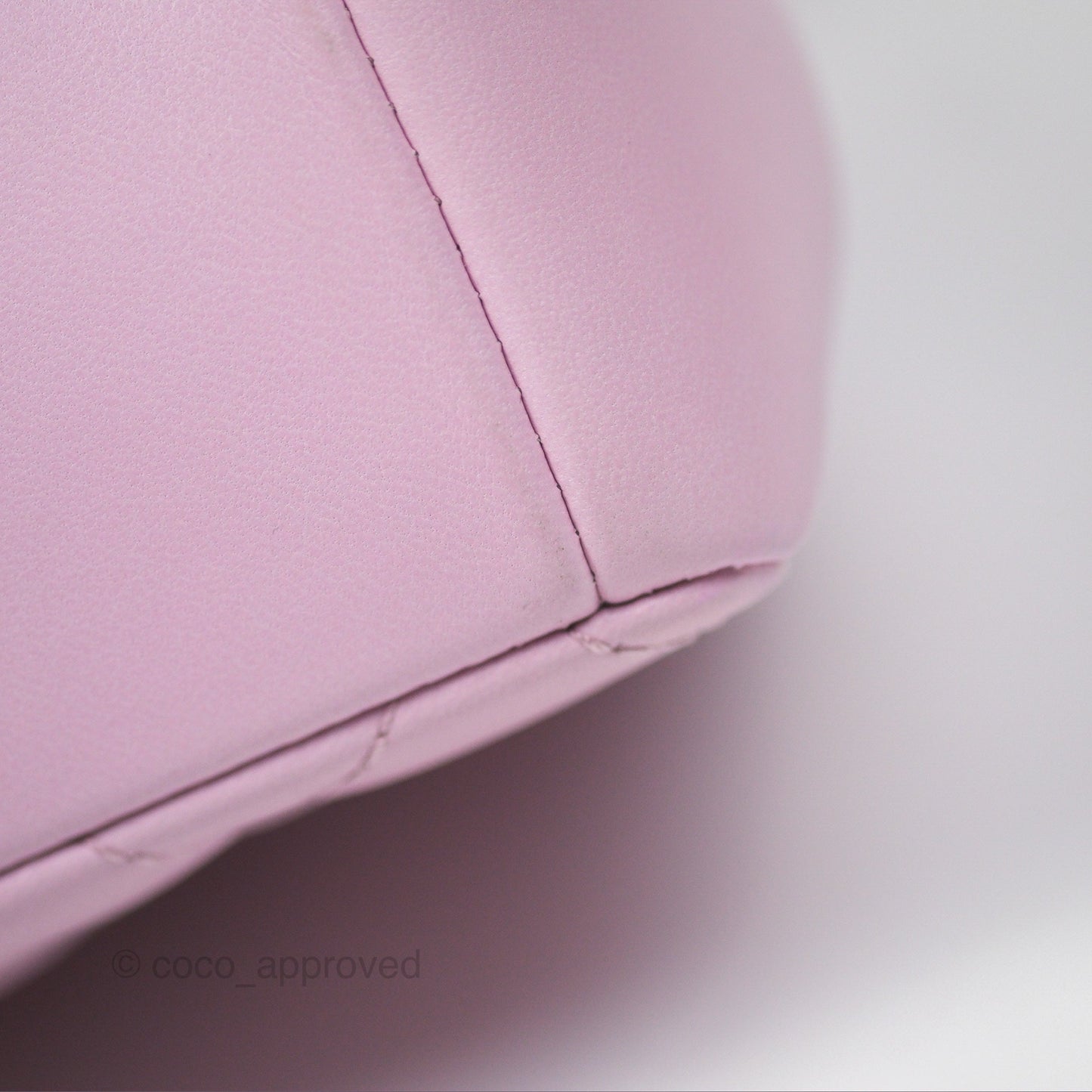 Chanel Quilted Flap Bag Pink Lambskin Aged Gold Hardware