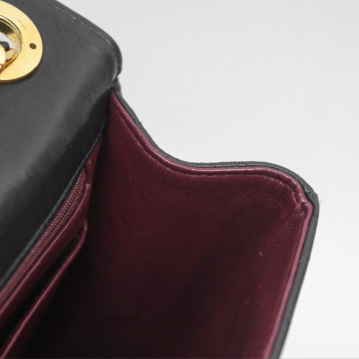 Chanel Vintage Jumbo Single Flap Black Lambskin 24K Gold Hardware