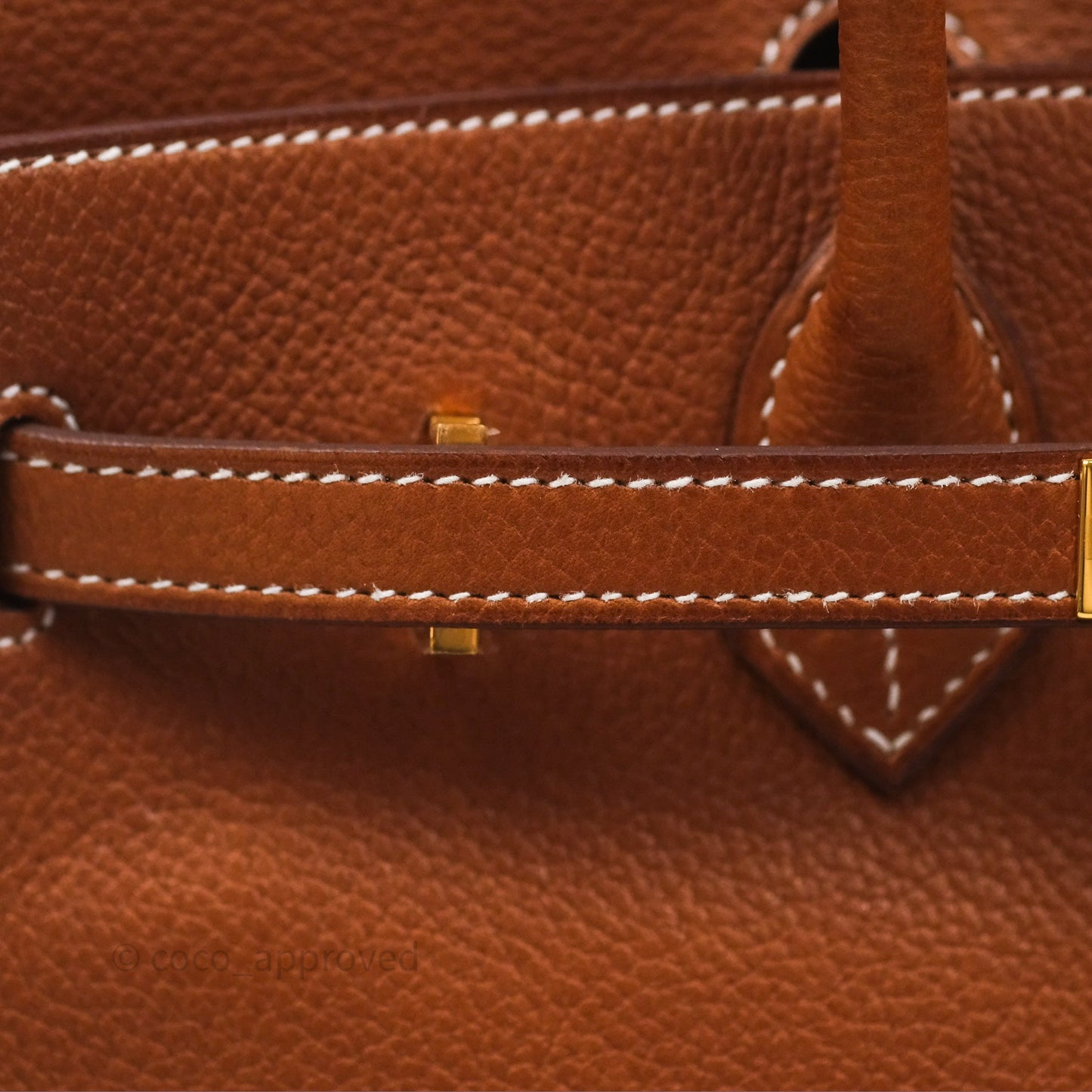 Hermès Birkin 25 Retourne Fauve 34 Barenia Gold Hardware