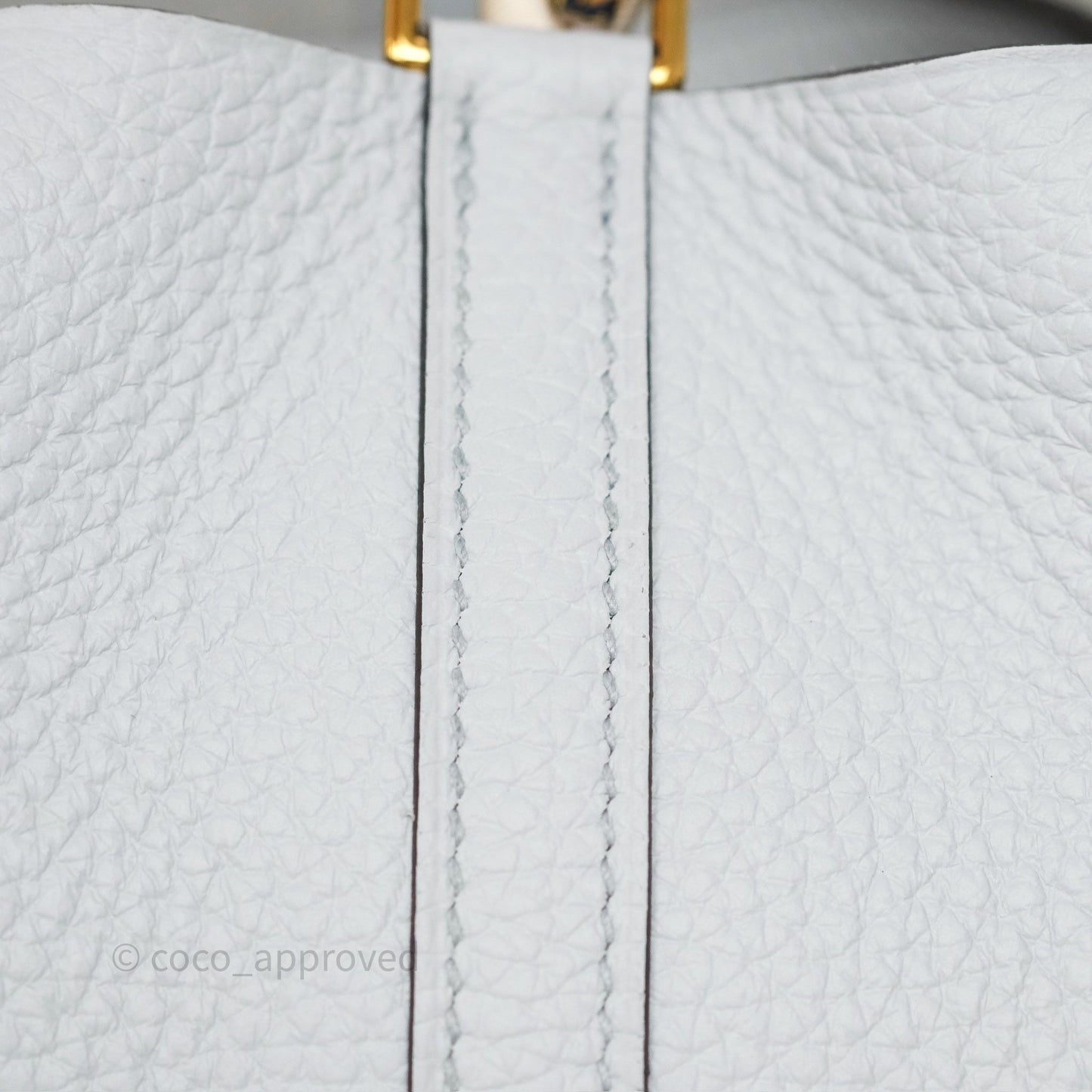 Hermès Picotin Lock 18 Bleu Pale 08 Clemence Gold Hardware