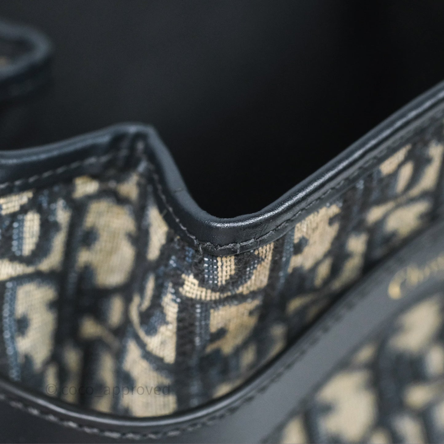 Christian Dior Medium O C'est Dior Bucket Bag Blue Dior Oblique Jacquard