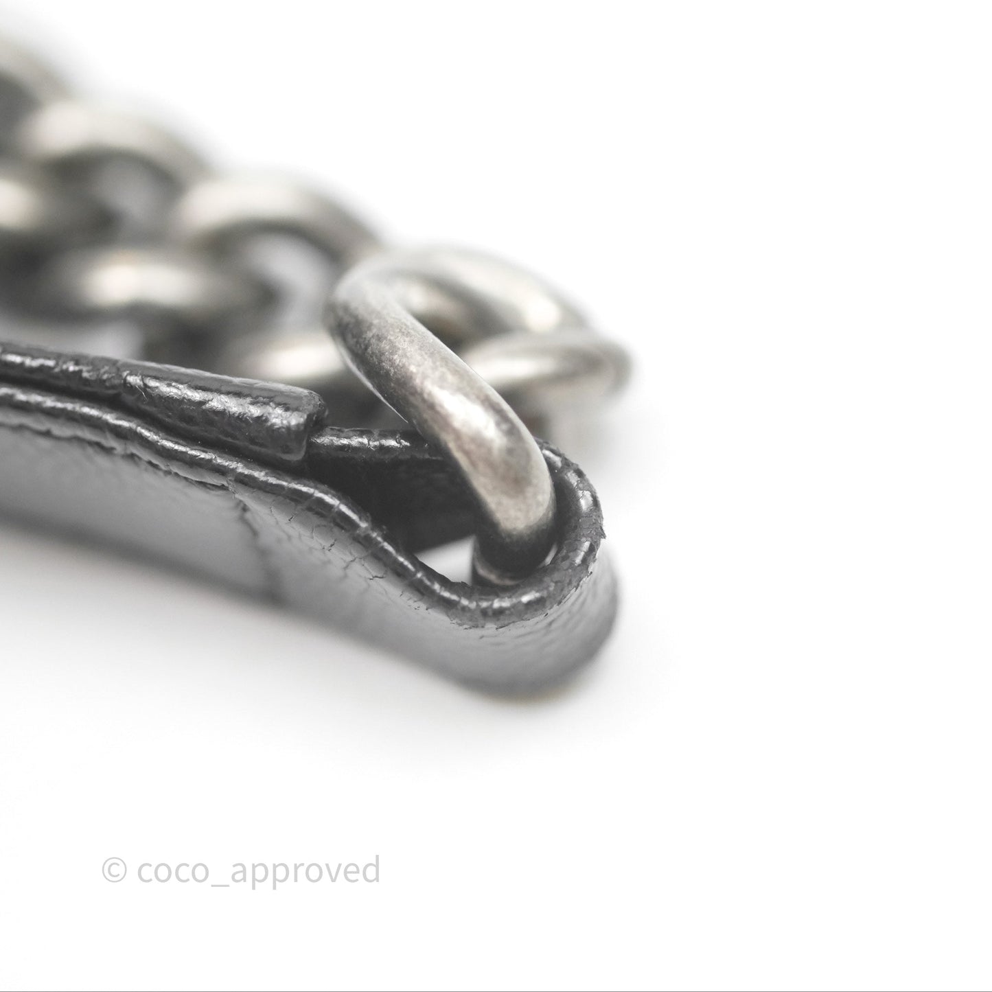 Chanel Quilted Medium Boy Black Caviar Ruthenium Hardware