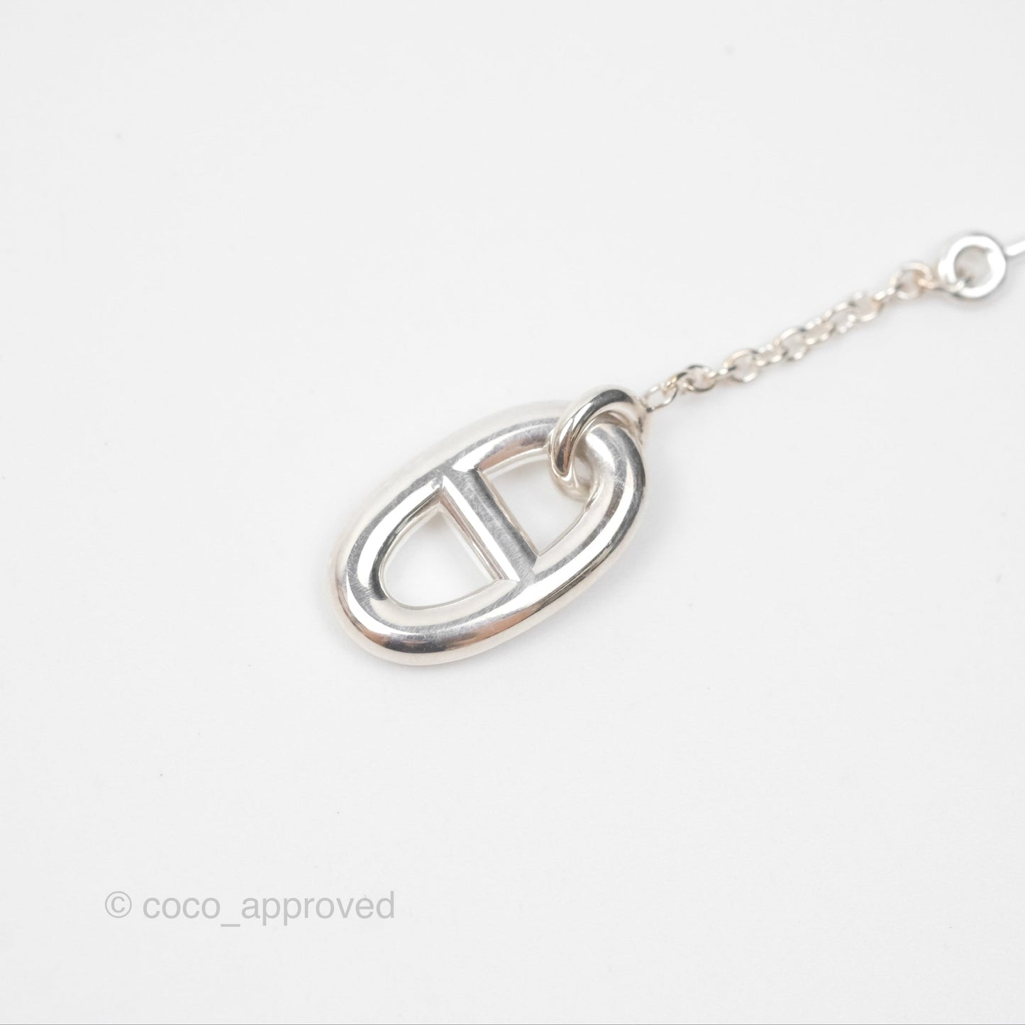 Hermès Farandole Drop Earrings Sterling Silver
