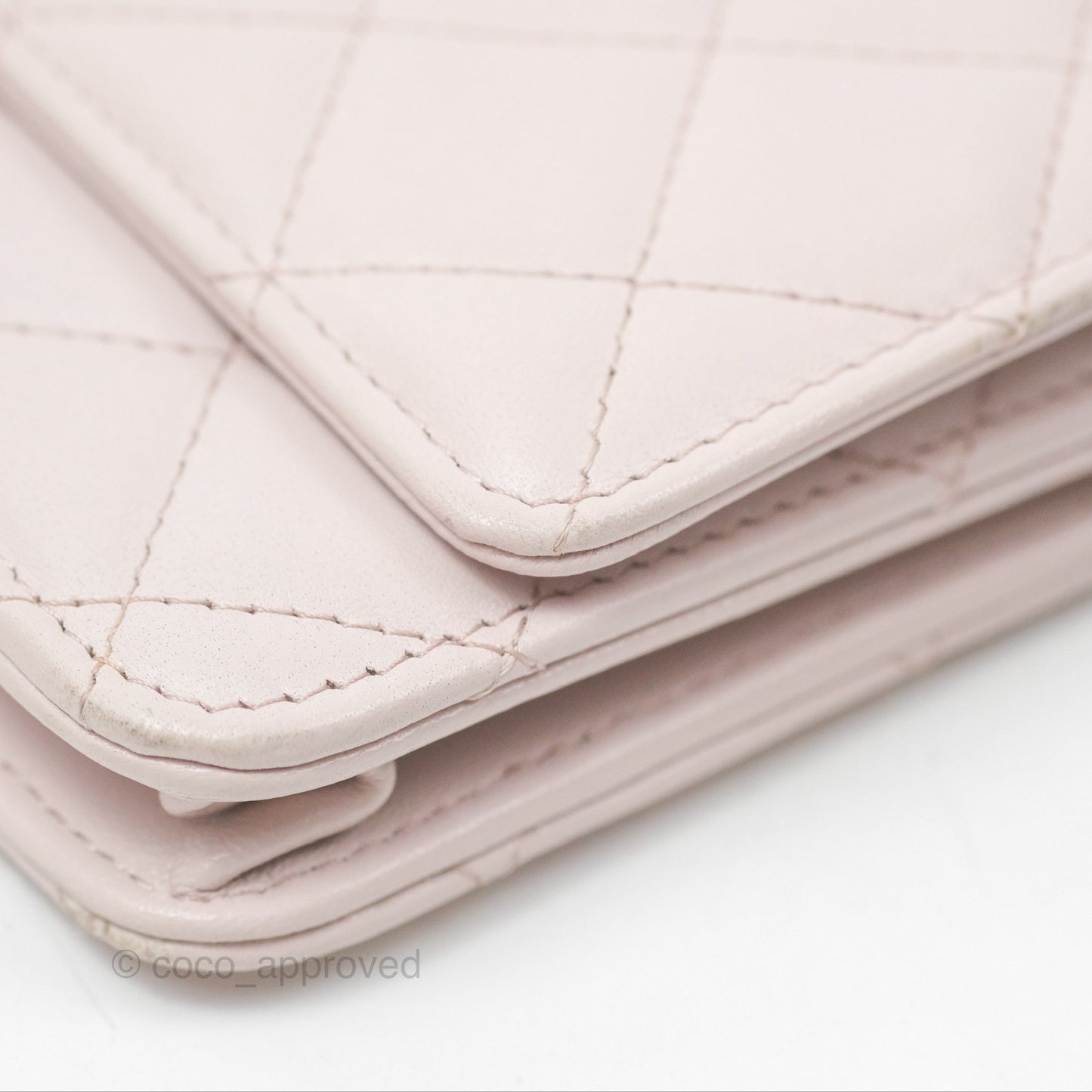 Chanel Trendy CC WOC Quilted Pink Lambskin Gold Hardware
