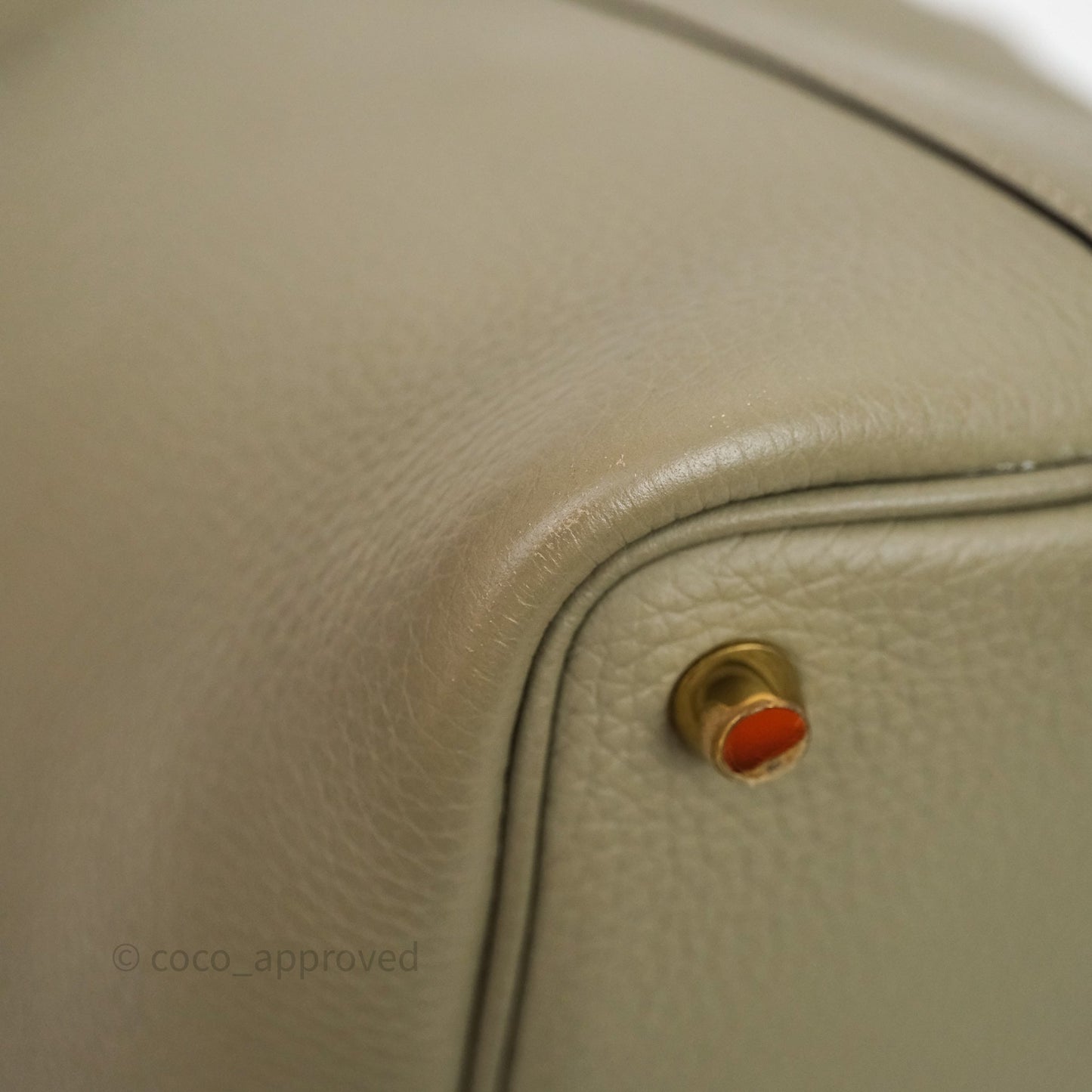 Hermès Picotin Lock 18 Q1 Sauge Clemence Gold Hardware