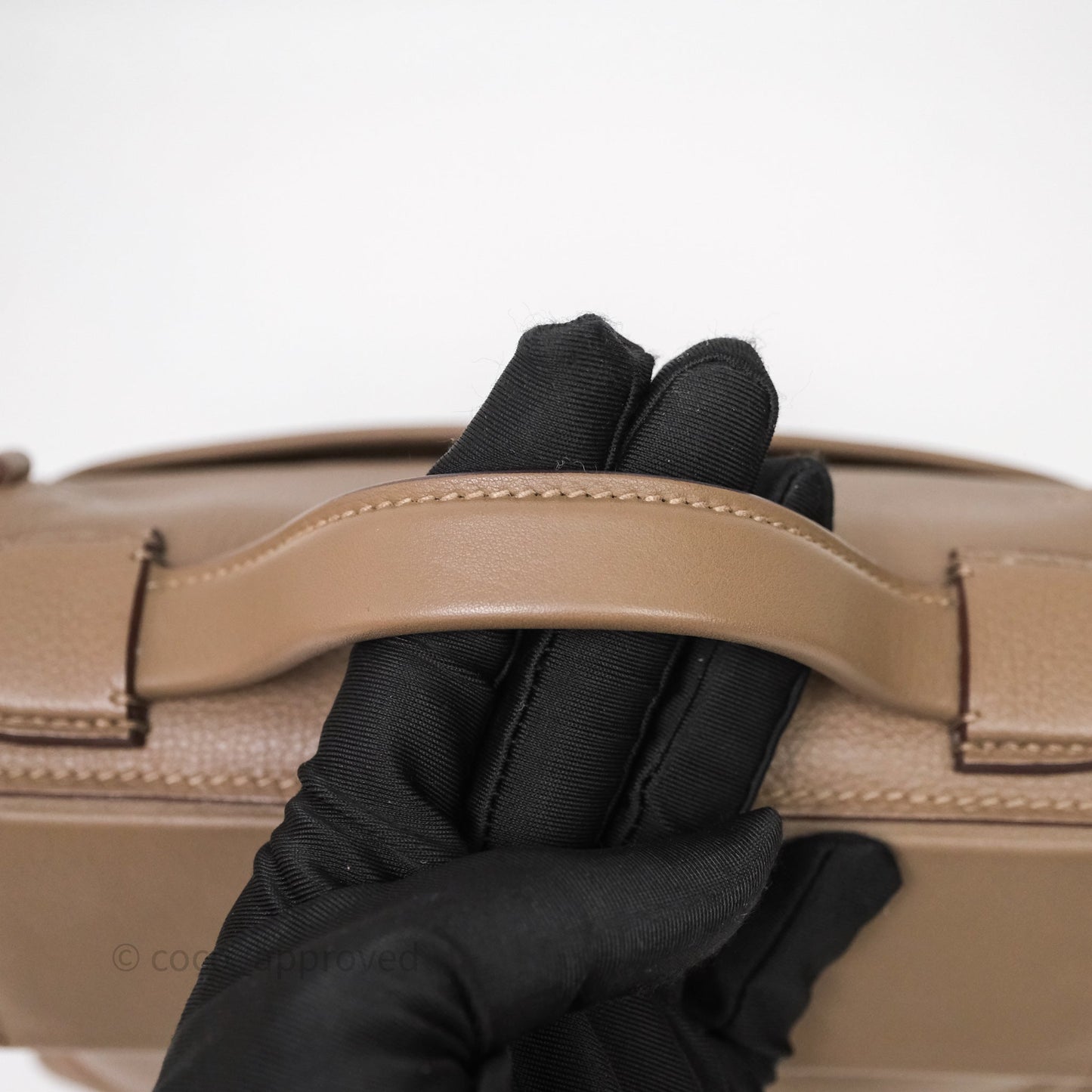 Hermès 24/24 21 Mini Etoupe 18 Evercolor/Swift Gold Hardware