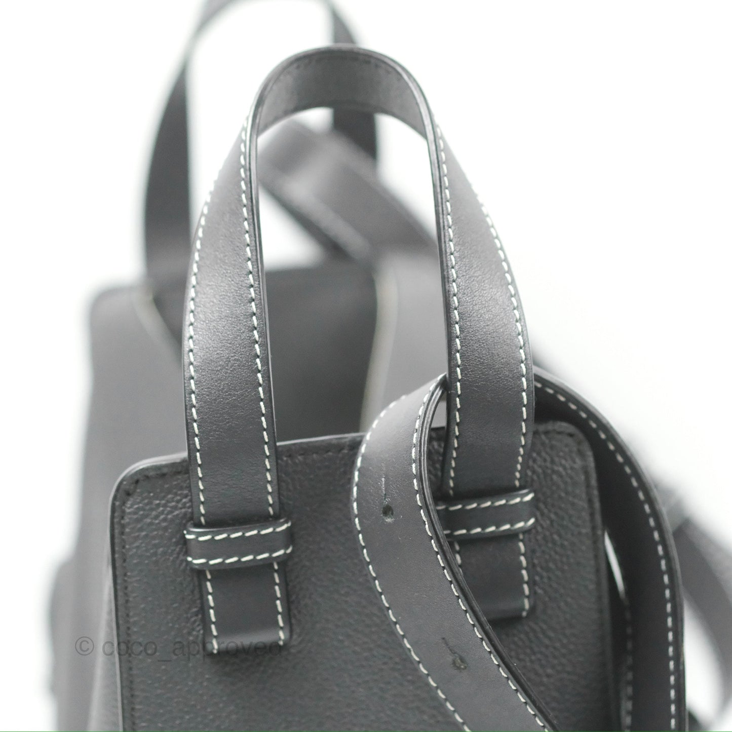 Loewe Hammock Small Asphalt Grey Shoulder Bag