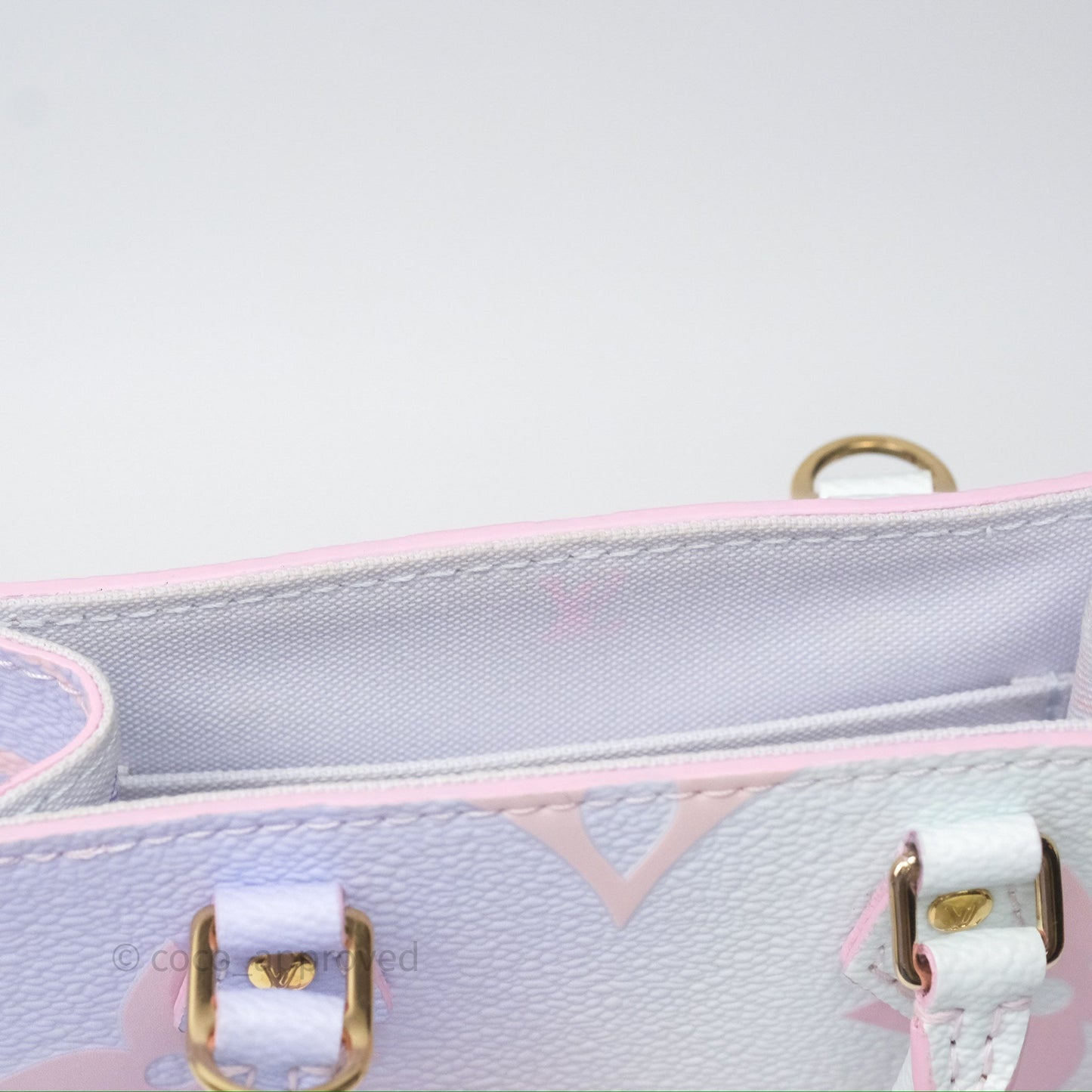Louis Vuitton Petit Sac Plat Bag Sunrise Pastel