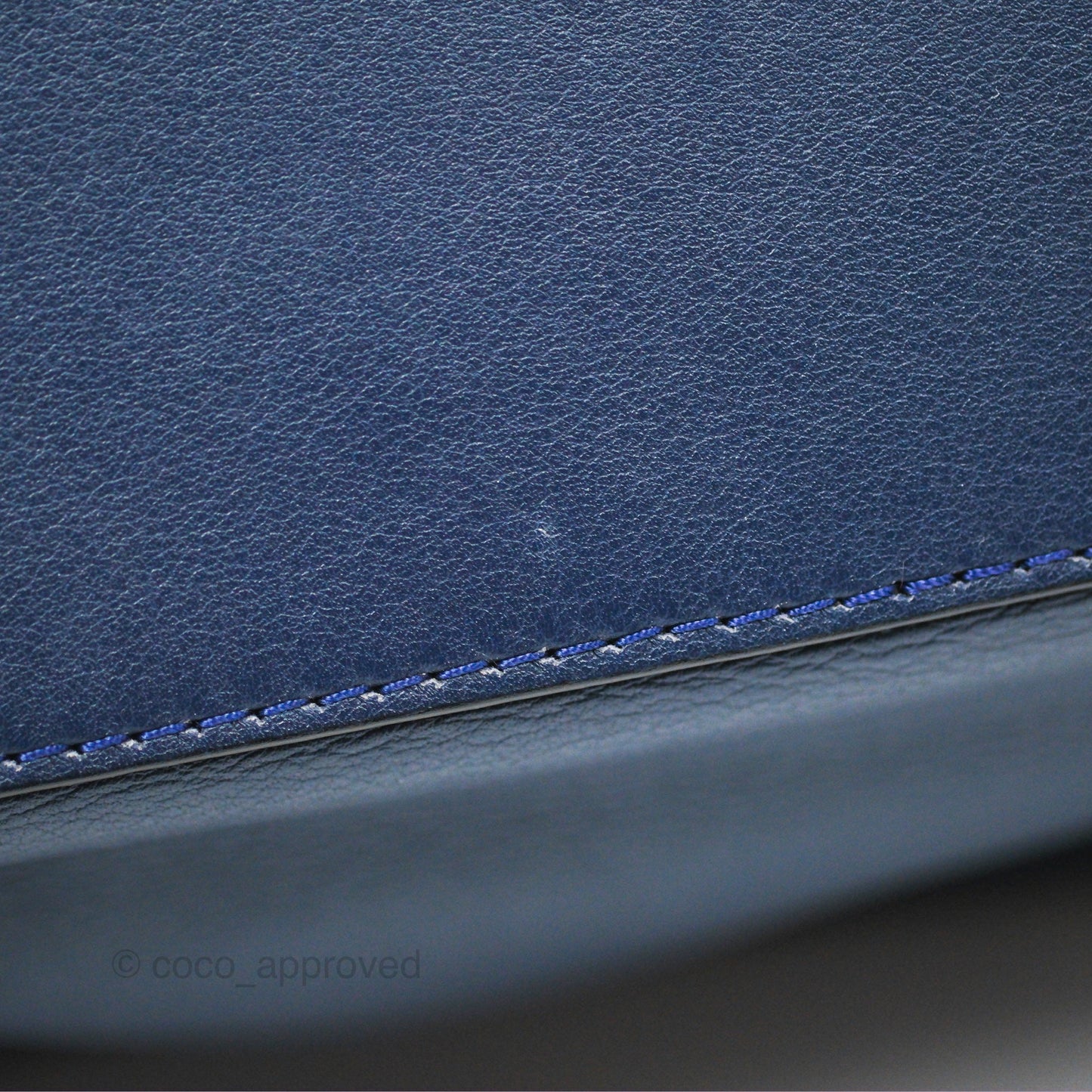 Loewe Medium Puzzle Bag Navy Calfskin