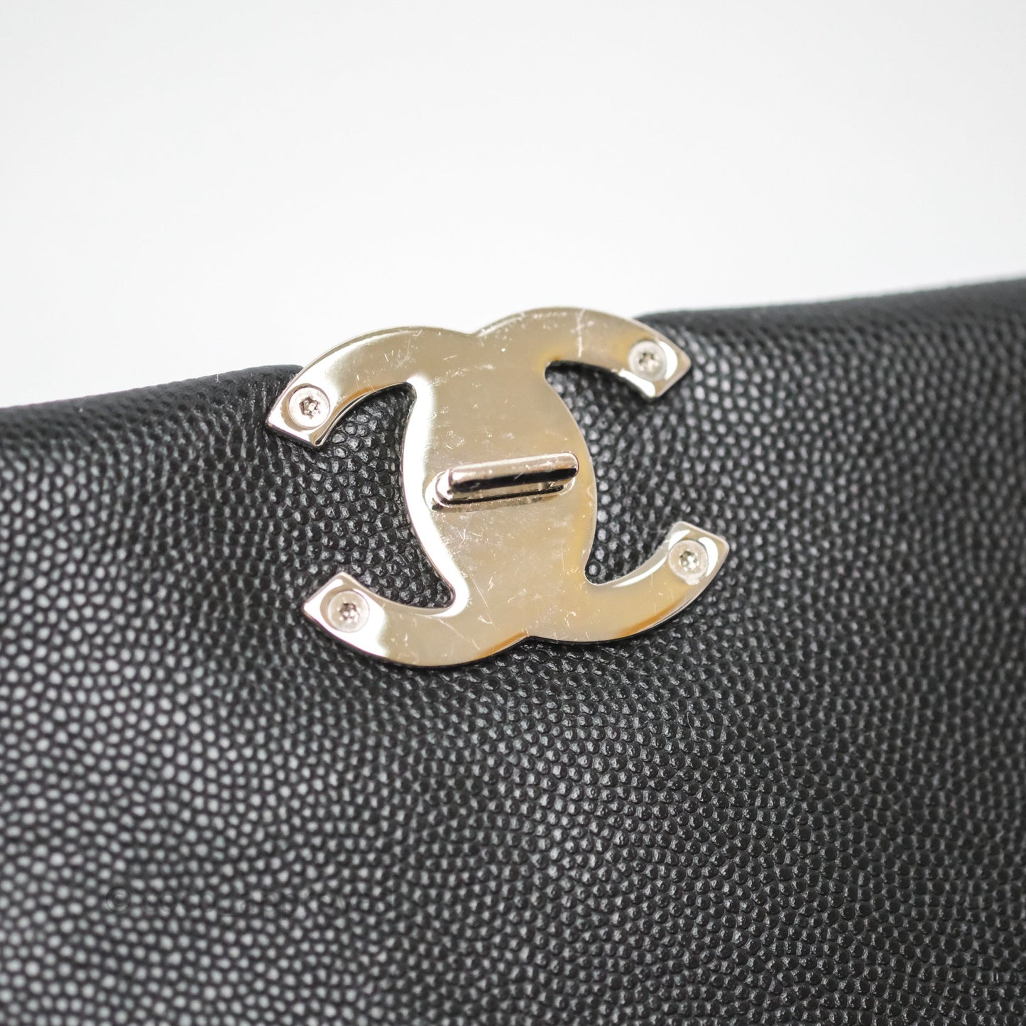 Chanel Quilted My Everything Medium Flap Bag So Black Caviar Incognito Hardware