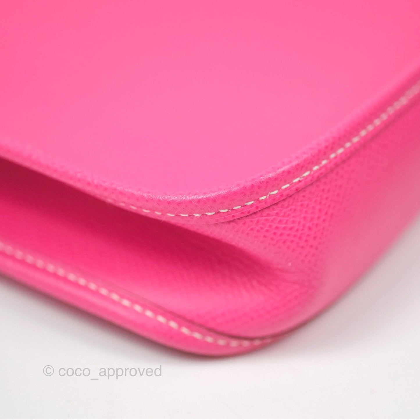 Hermès Mini Evelyne 16 Hot Pink Epsom Palladium Hardware