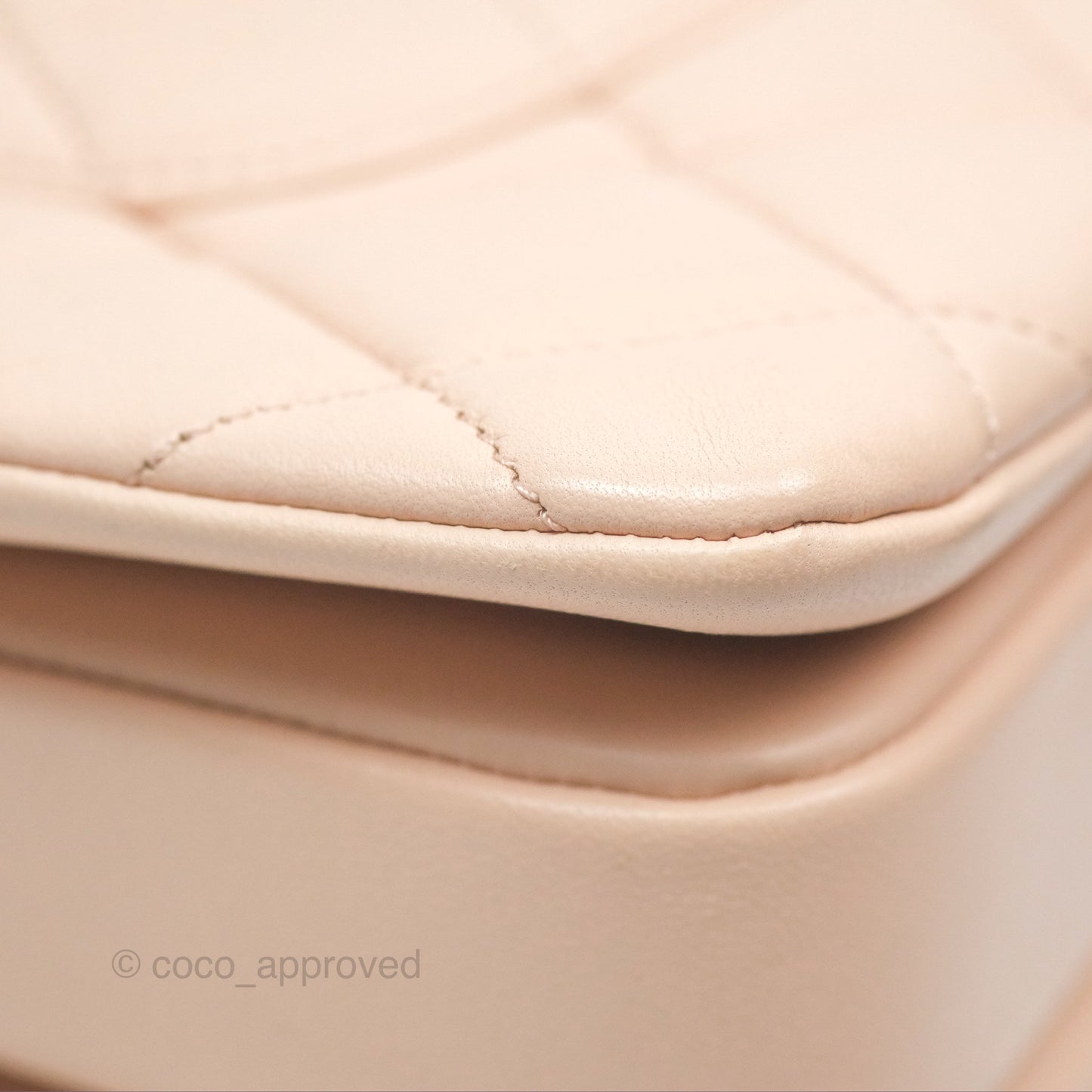 Chanel Trendy CC Small Beige Lambskin Gold Hardware