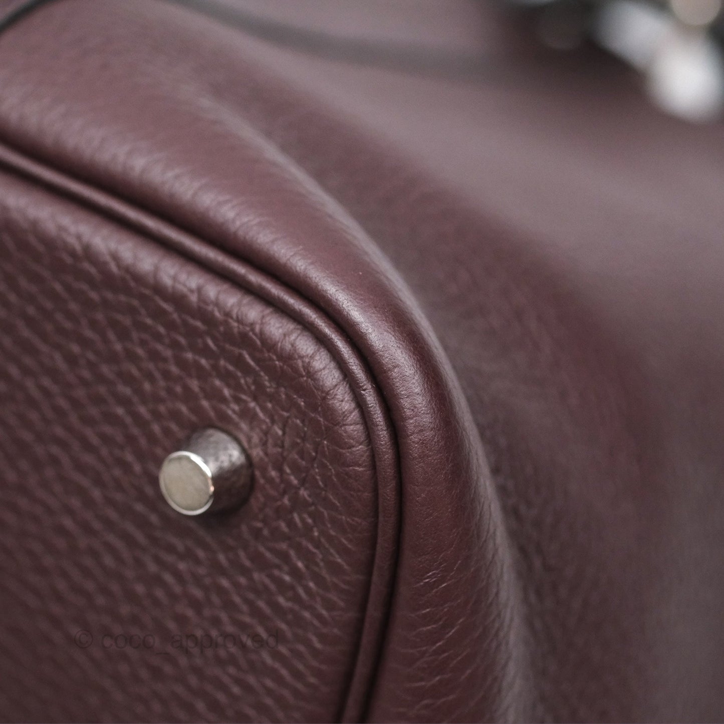 Hermès Picotin 22 Rouge Sellier Palladium Hardware
