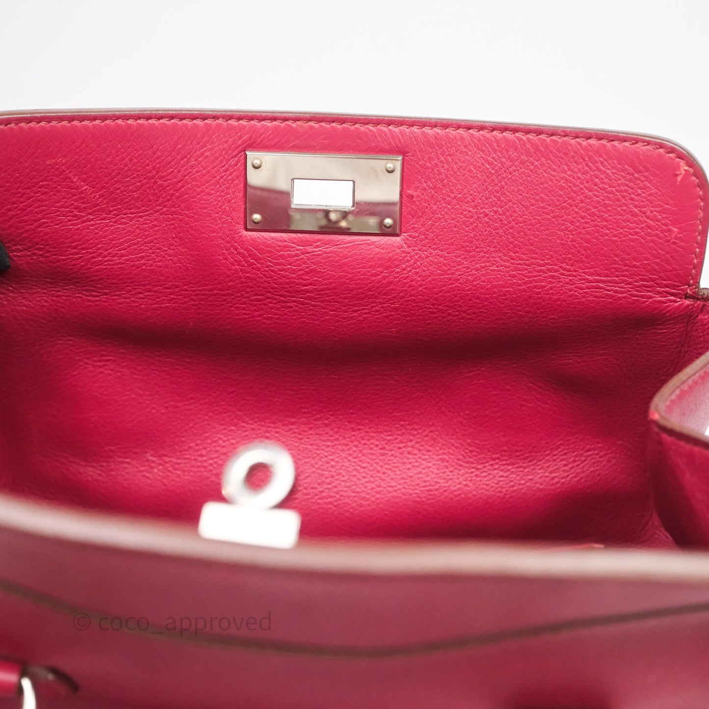 Hermès ToolBox 20 Rubis B5 Swift Palladium Hardware