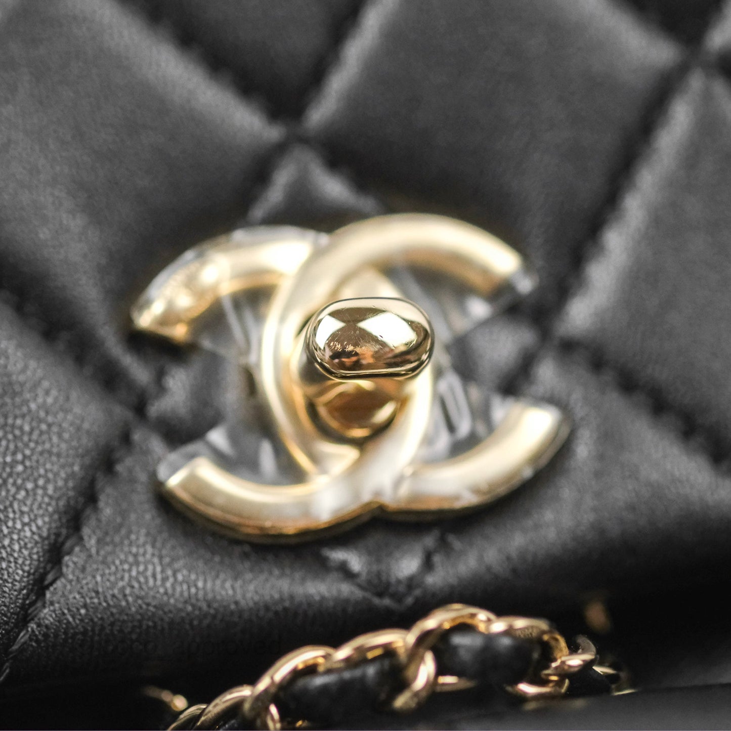 Chanel Quilted Small Duma Drawstring Backpack Black Lambskin Gold Hardware