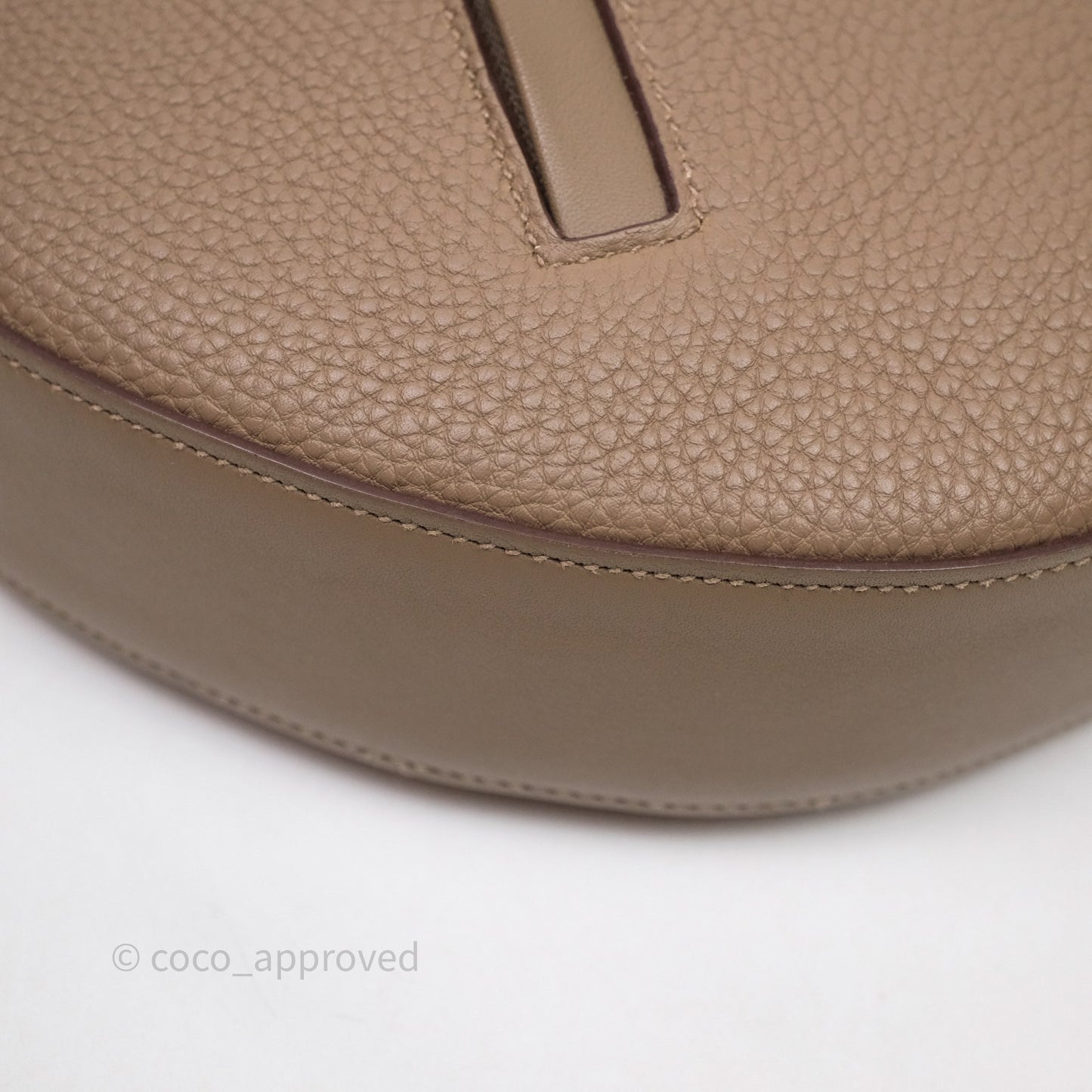 Hermes Arcon Bag Etoupe 18 Togo Palladium Hardware