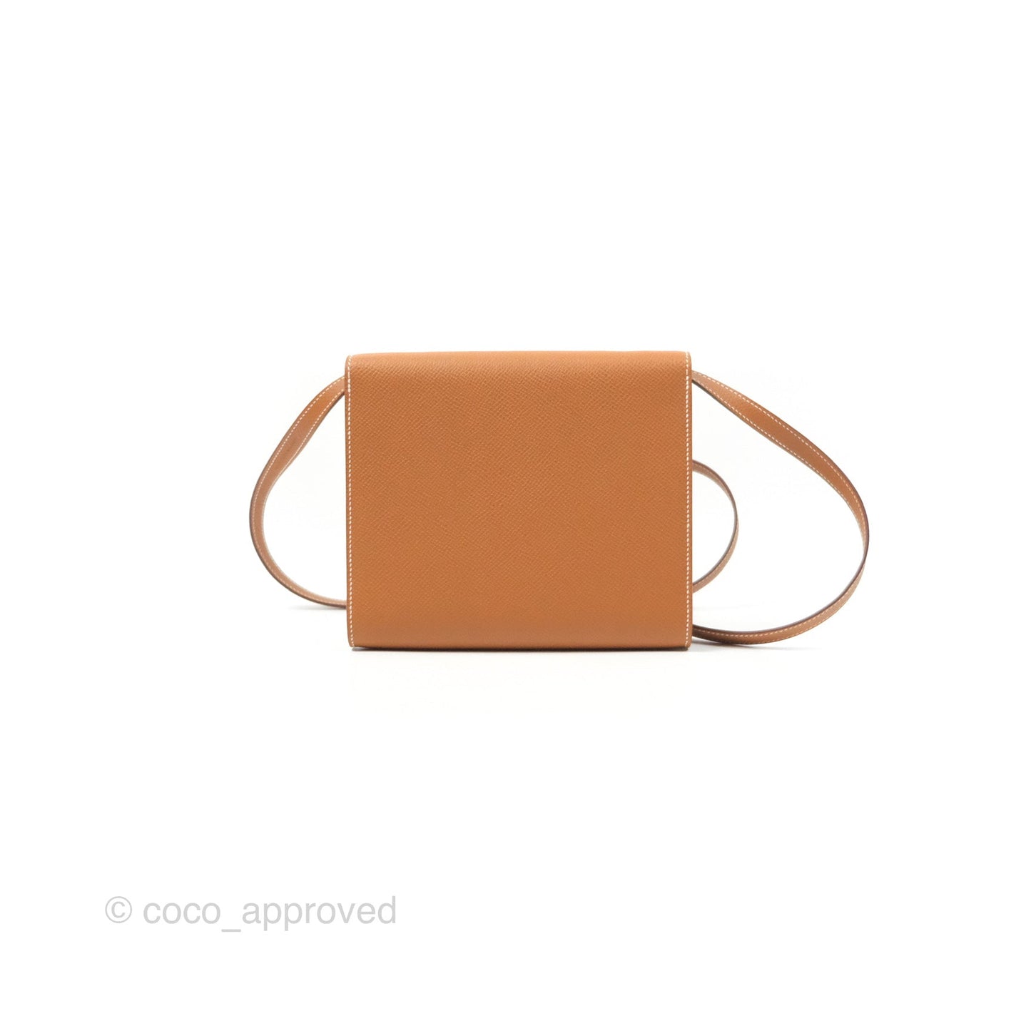 Hermès Clic 16 Wallet On Chain Gold Epsom Gold Hardware