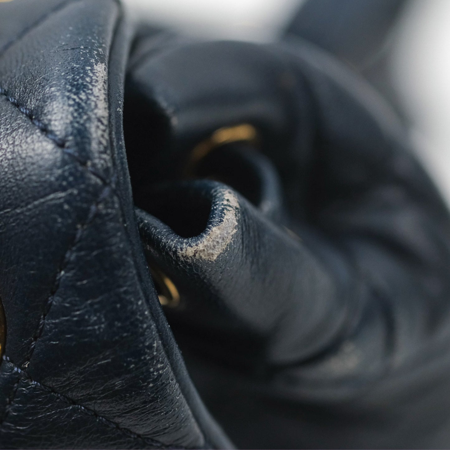 Chanel Mini Navy Calfskin Urban Spirit Backpack ⁣⁣⁣⁣⁣⁣⁣⁣⁣⁣⁣⁣⁣⁣Gold Hardware