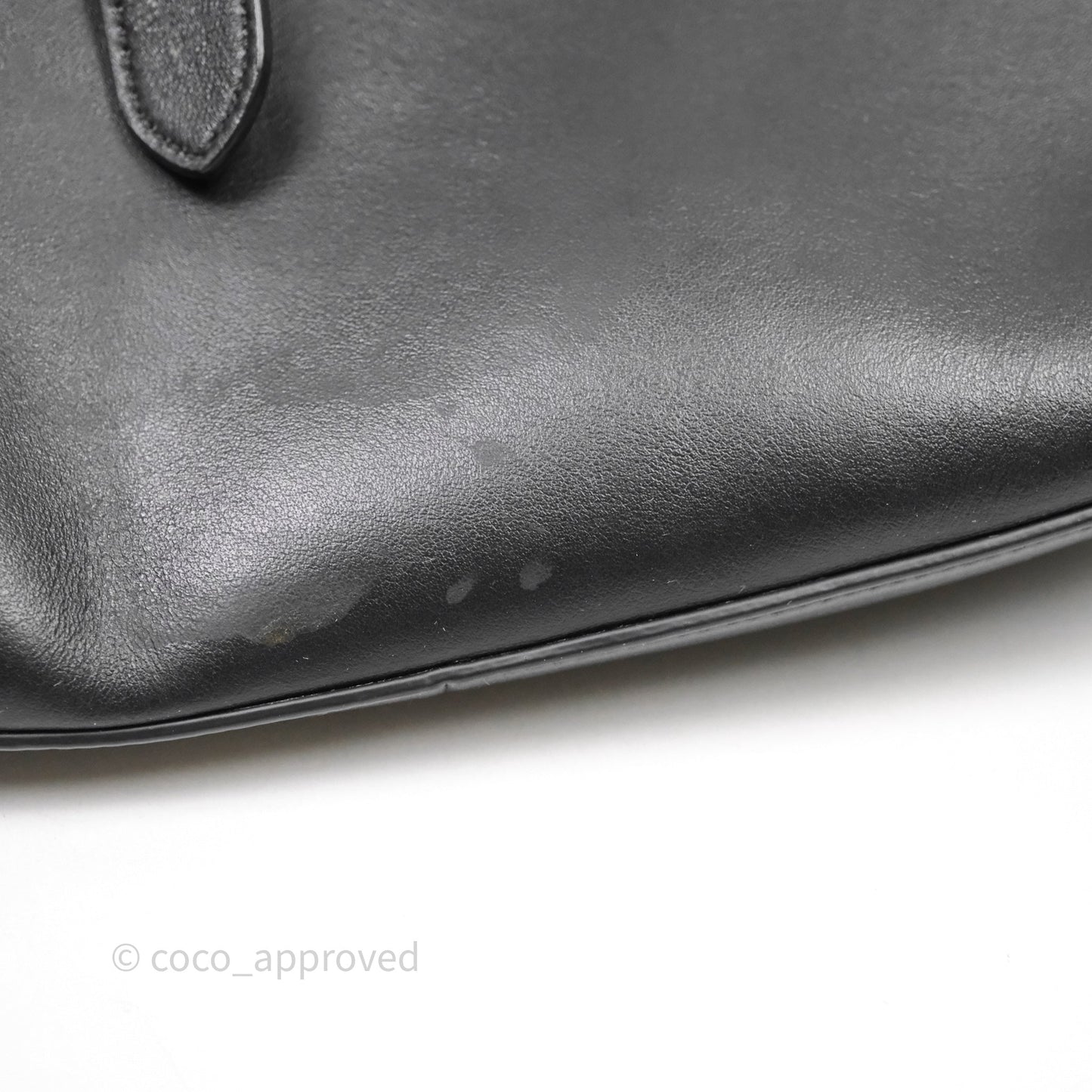 Prada Hobo Black Leather Shoulder Bag