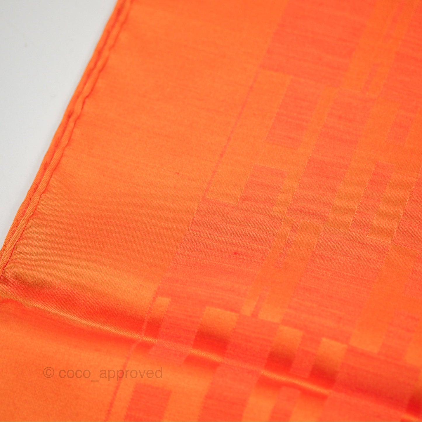 Hermès Faconnee Grand H Scarf Silk Wool